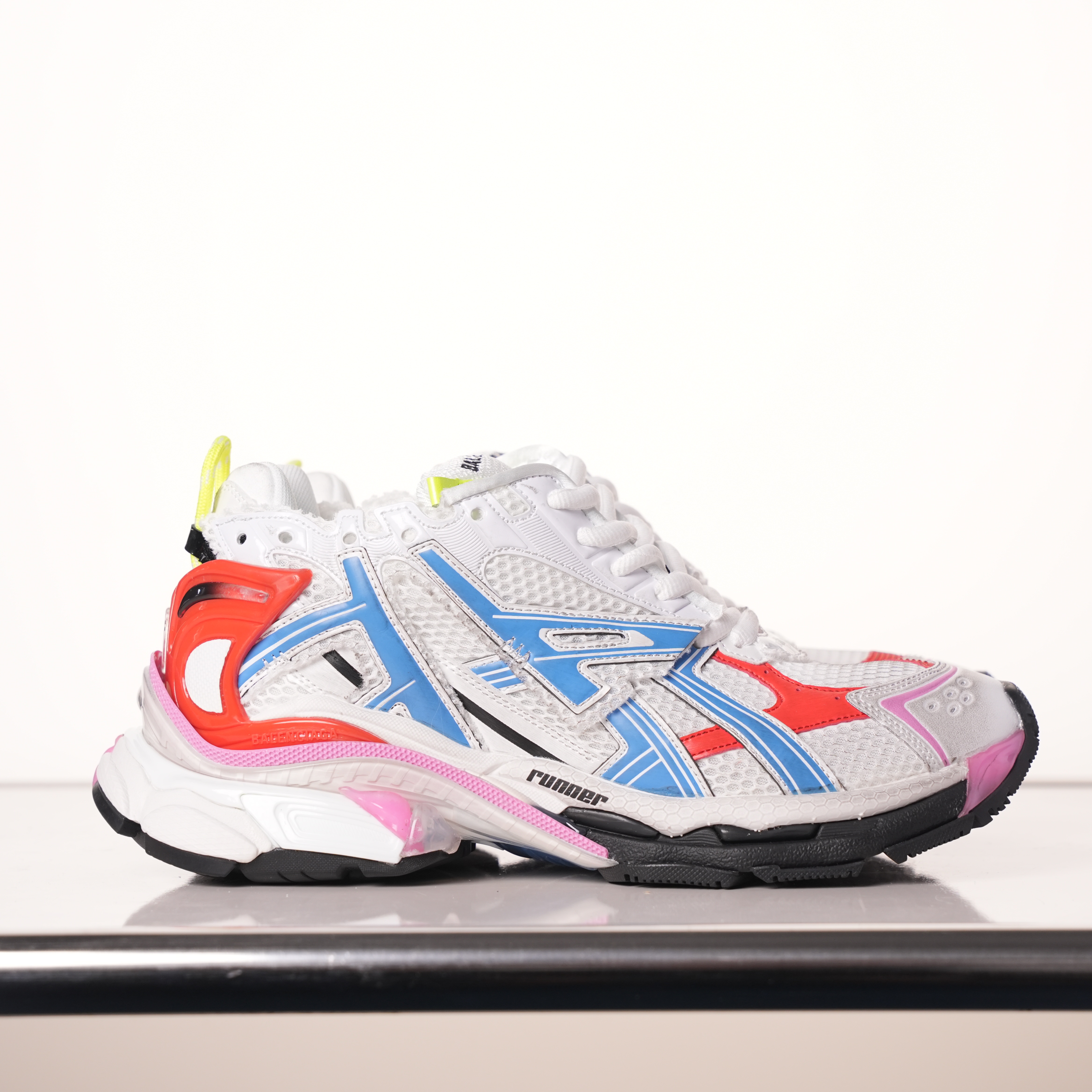 Balenciaga Runner Sneaker White Multi