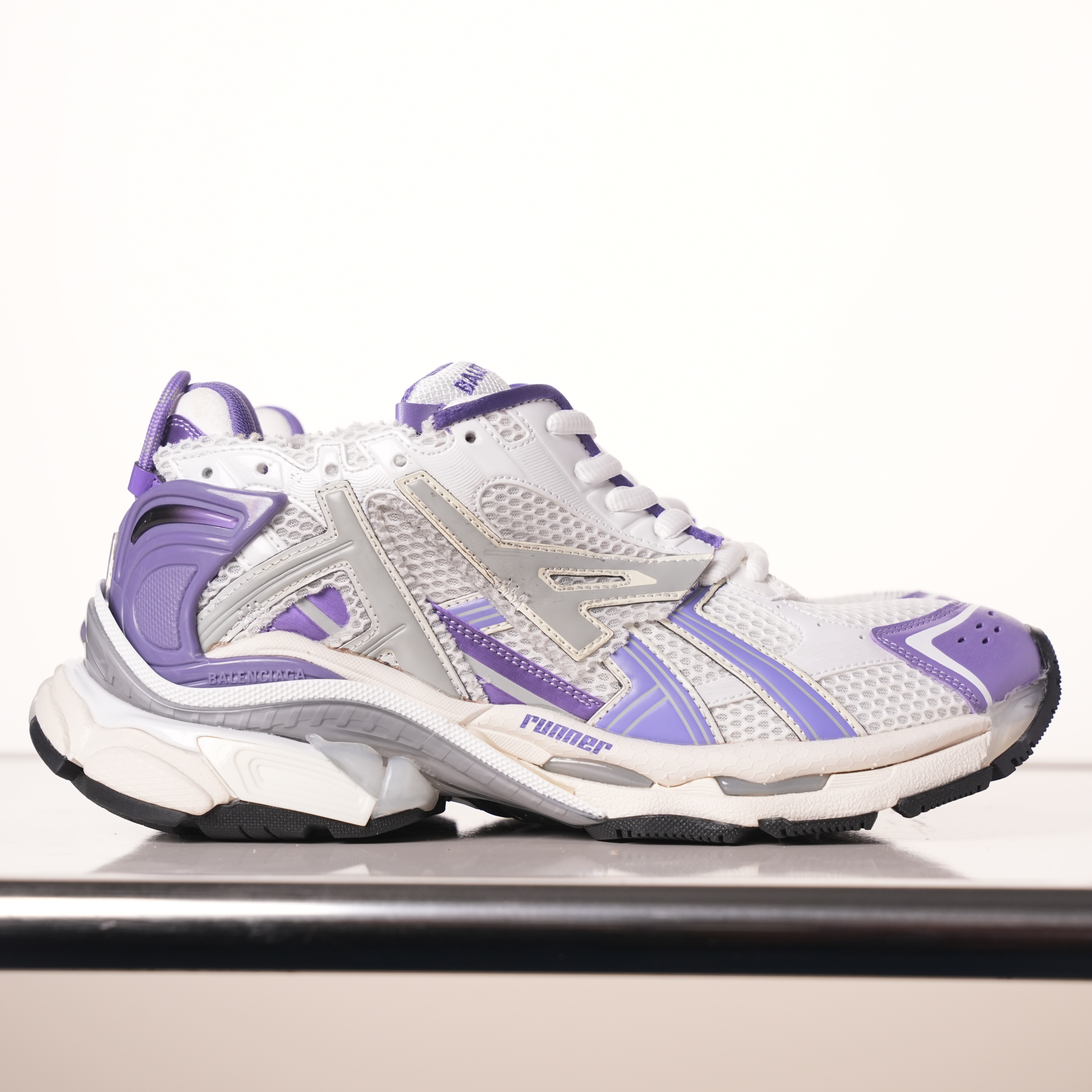 Balenciaga Runner White Purple