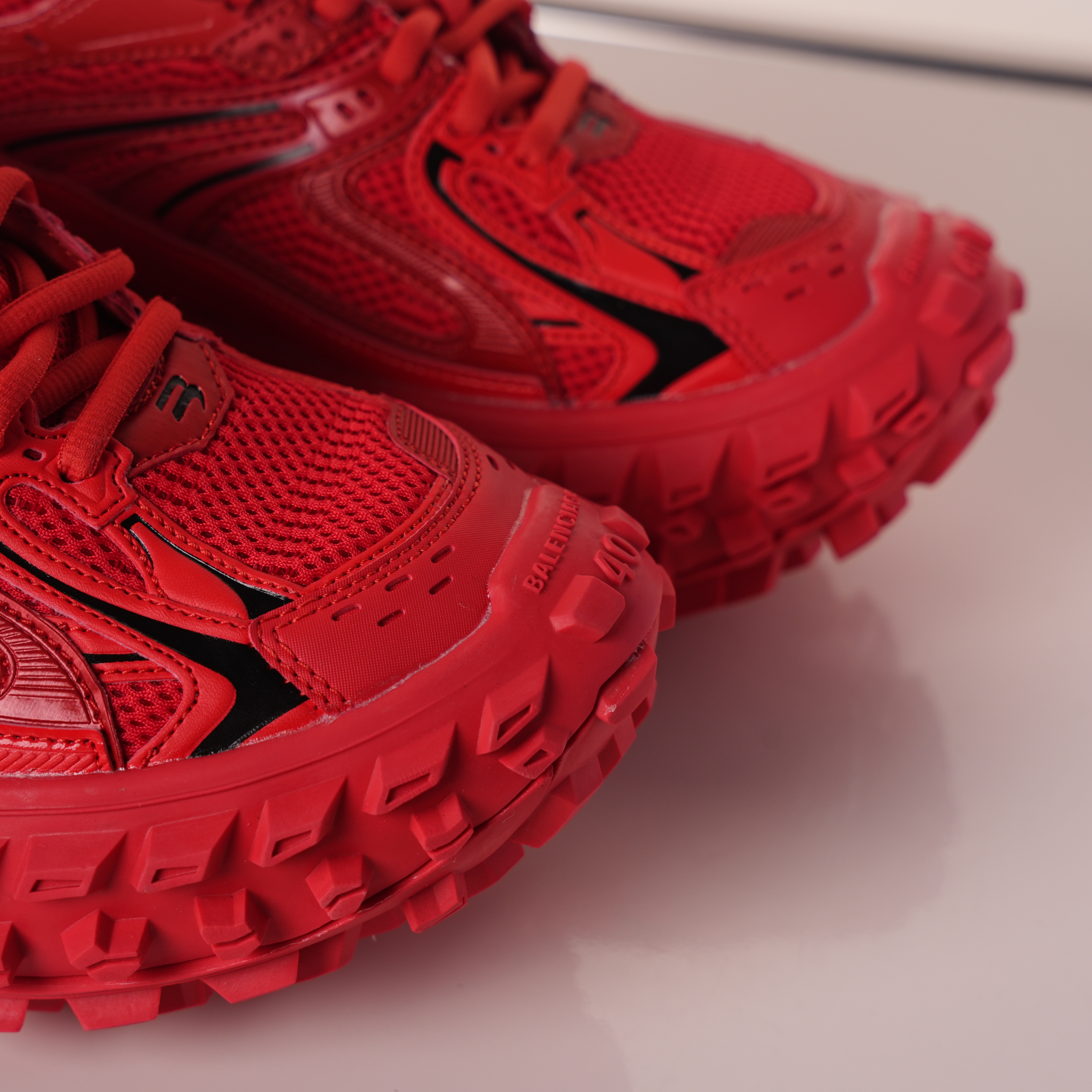 Balenciaga Defender Red Black