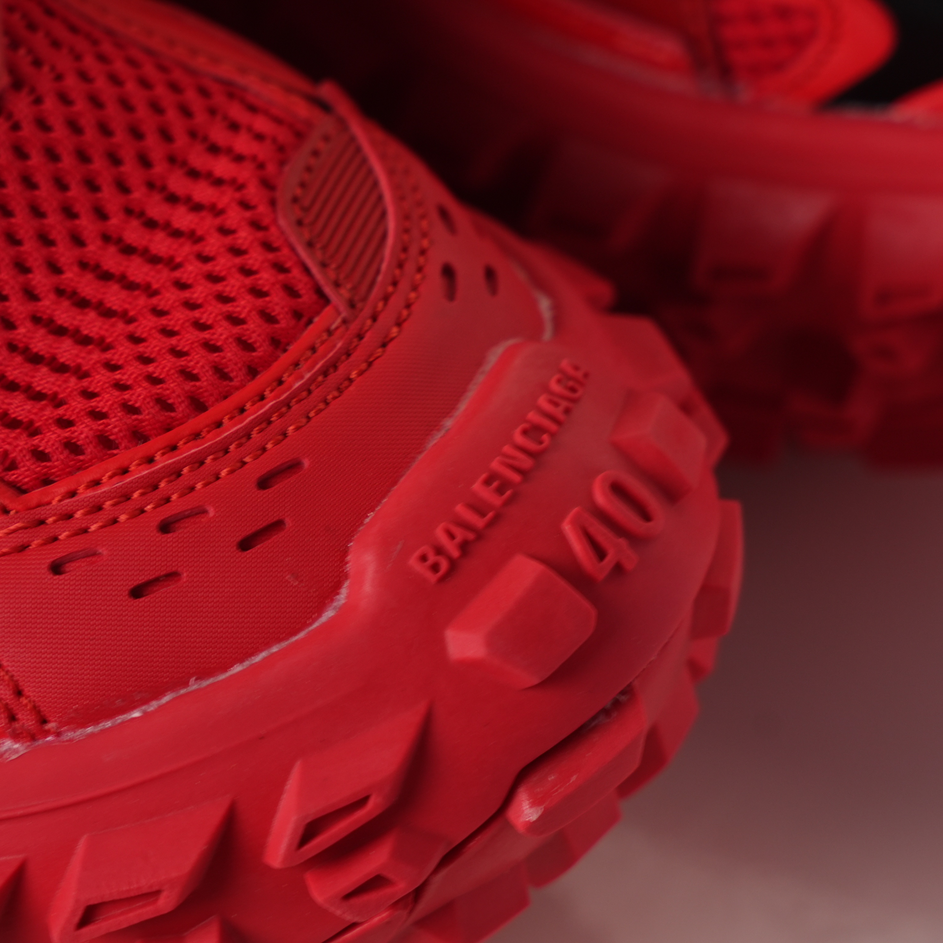 Balenciaga Defender Red Black