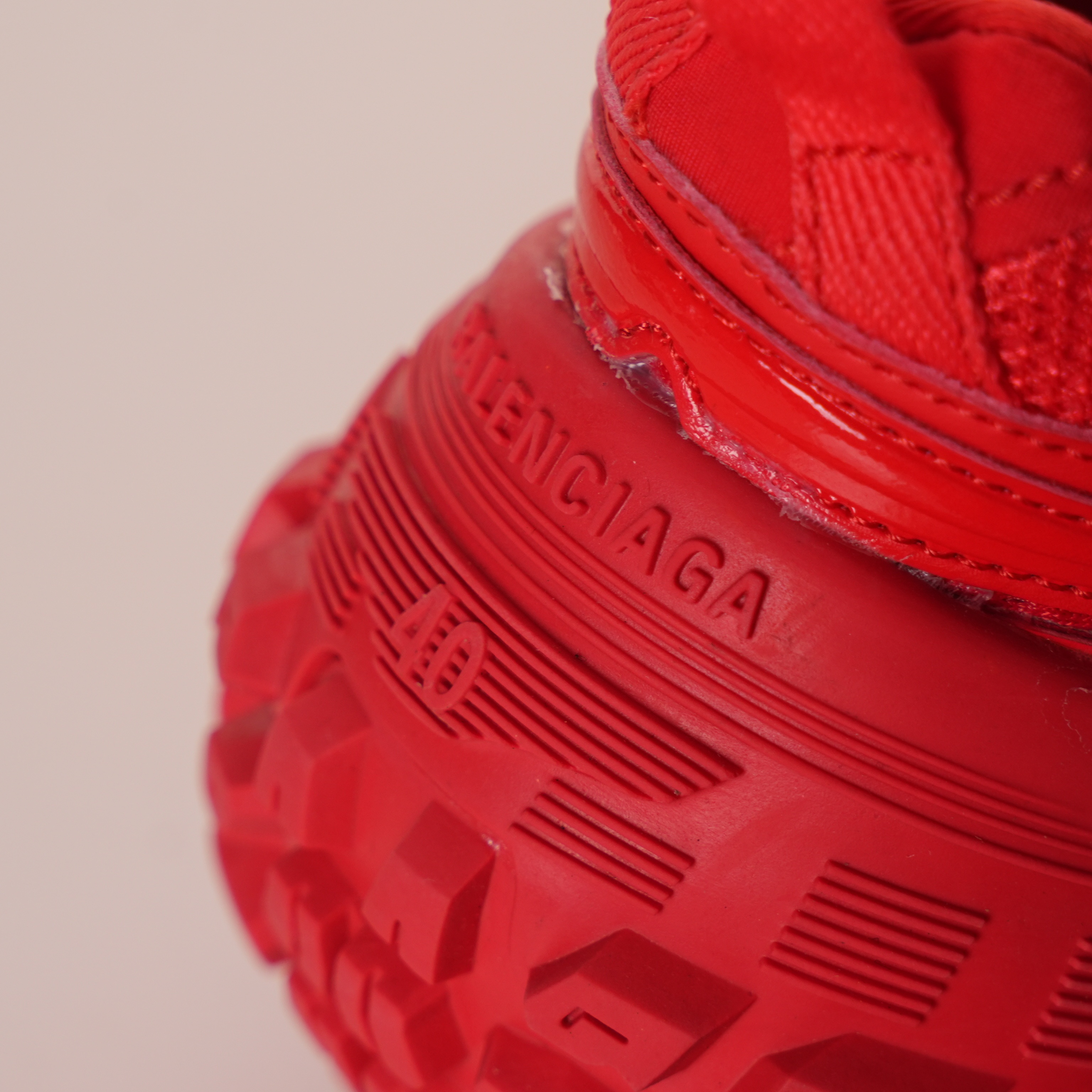 Balenciaga Defender Red Black