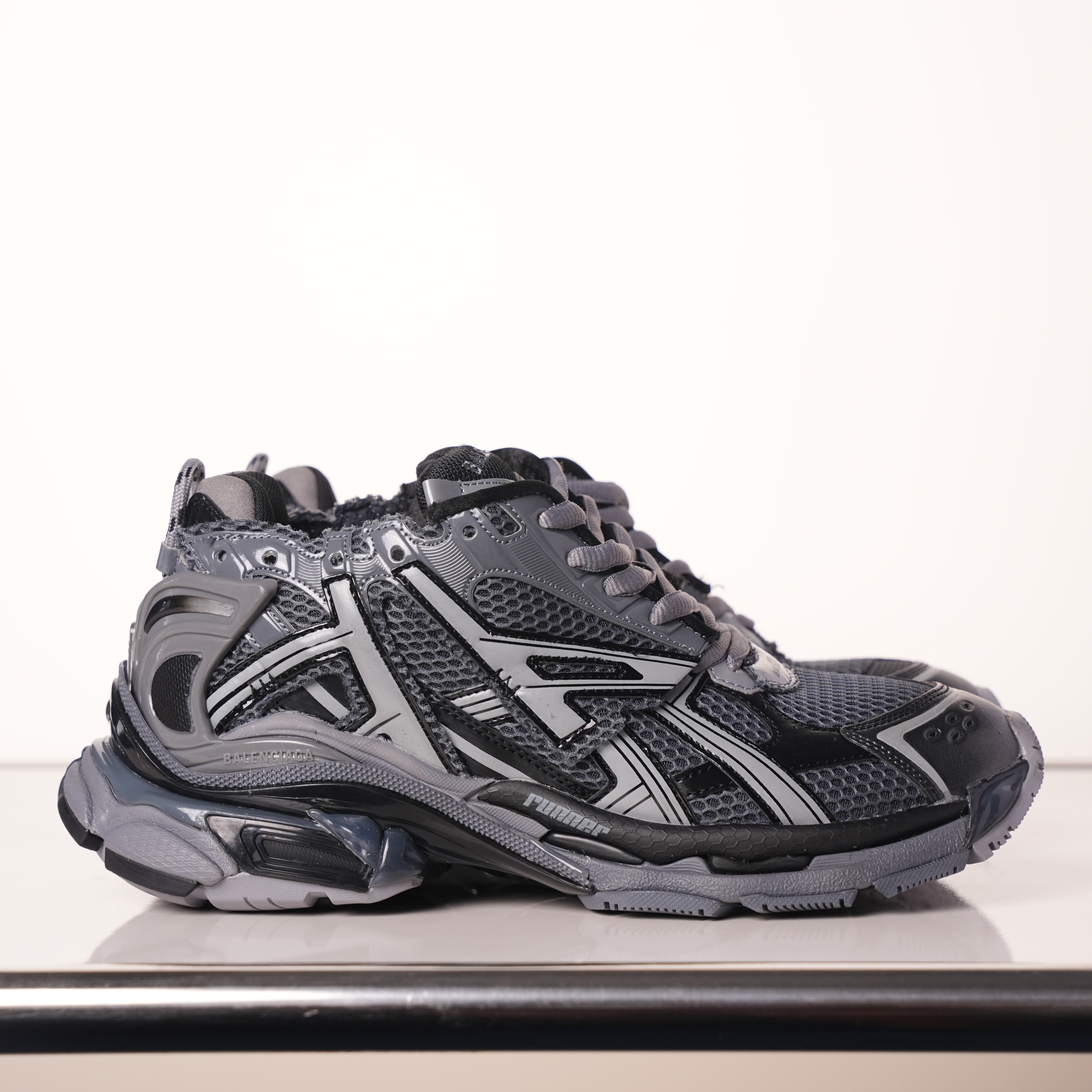 Balenciaga Runner Dark Grey Black Sneakers | RichWang Kicks