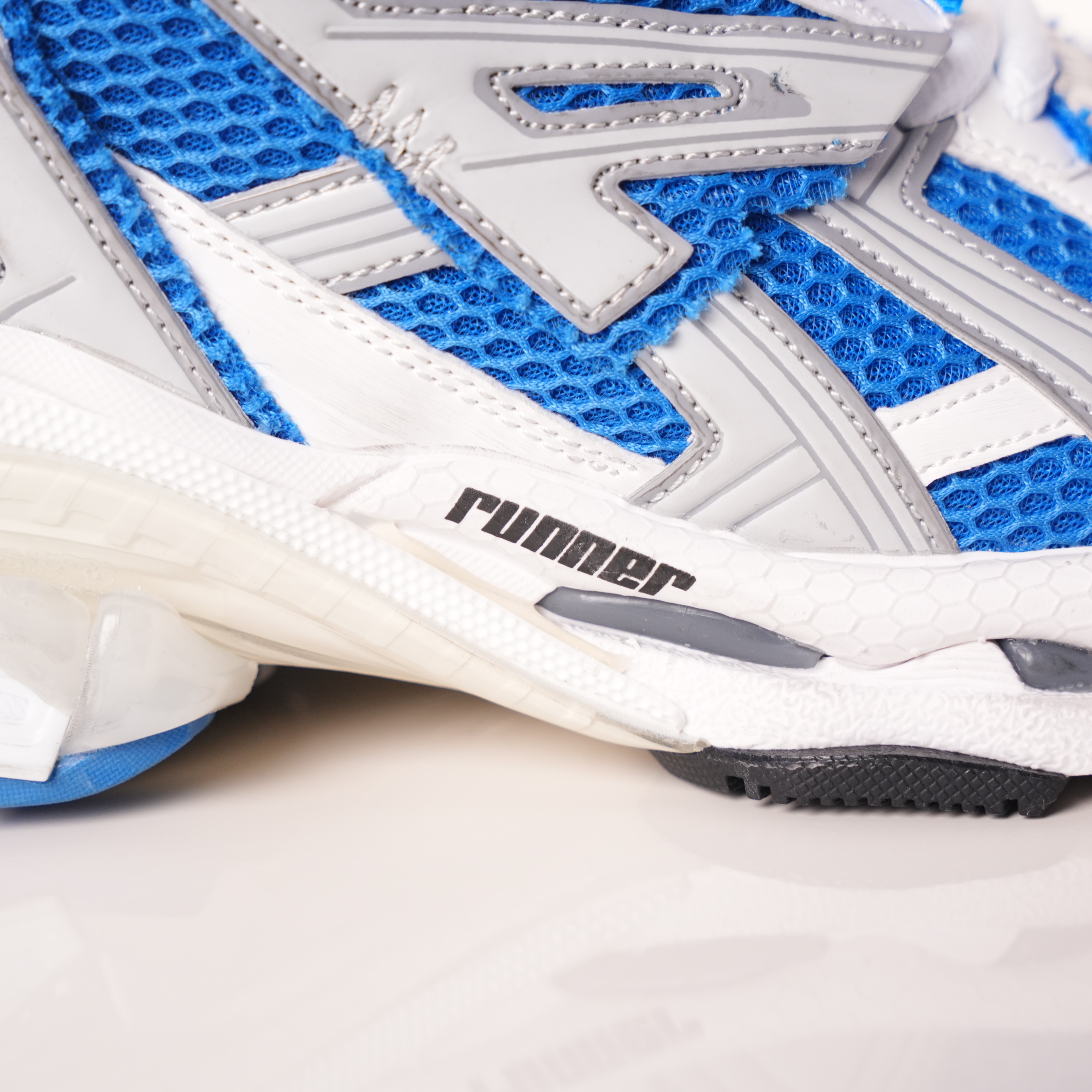 Balenciaga Runner White Blue