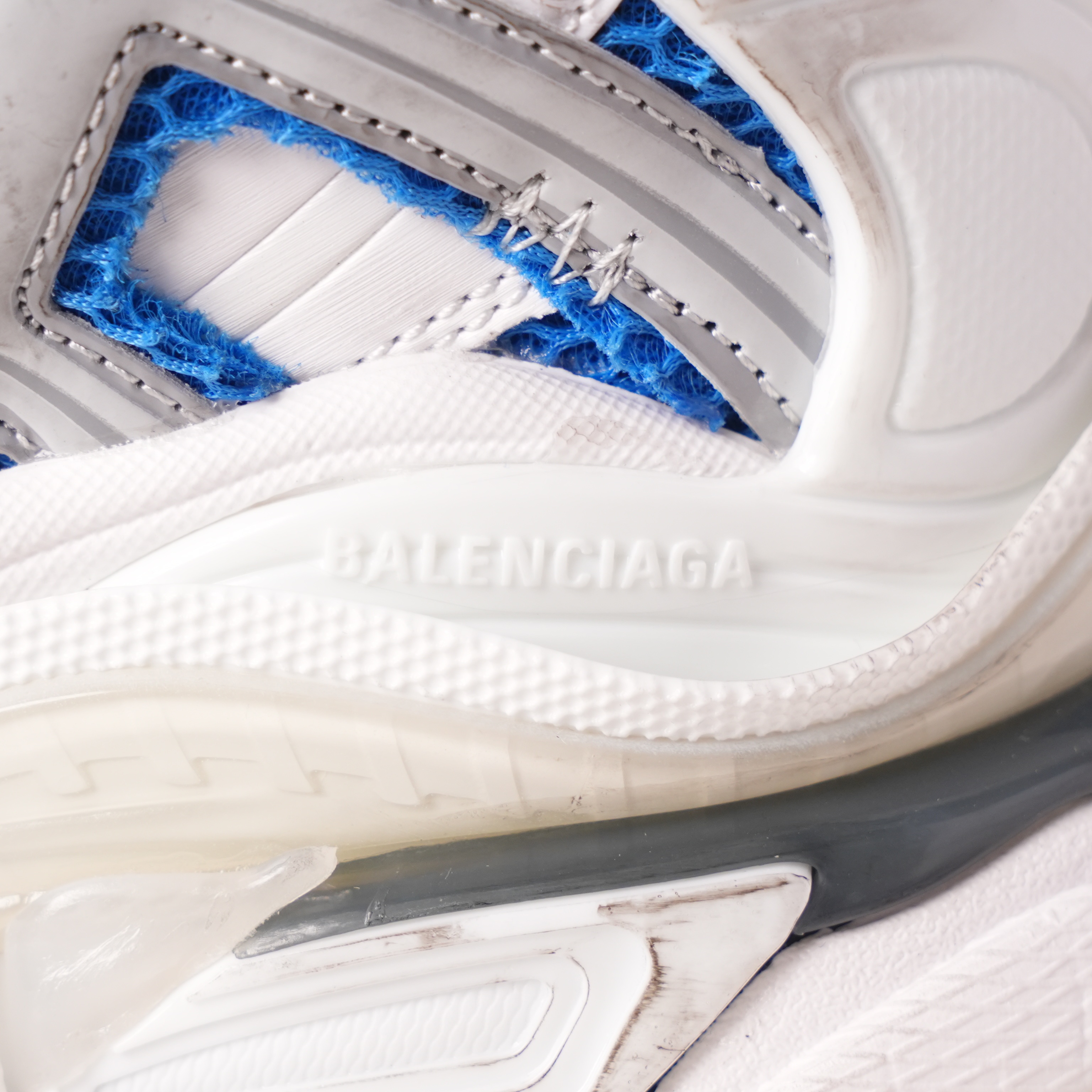 Balenciaga Runner White Blue