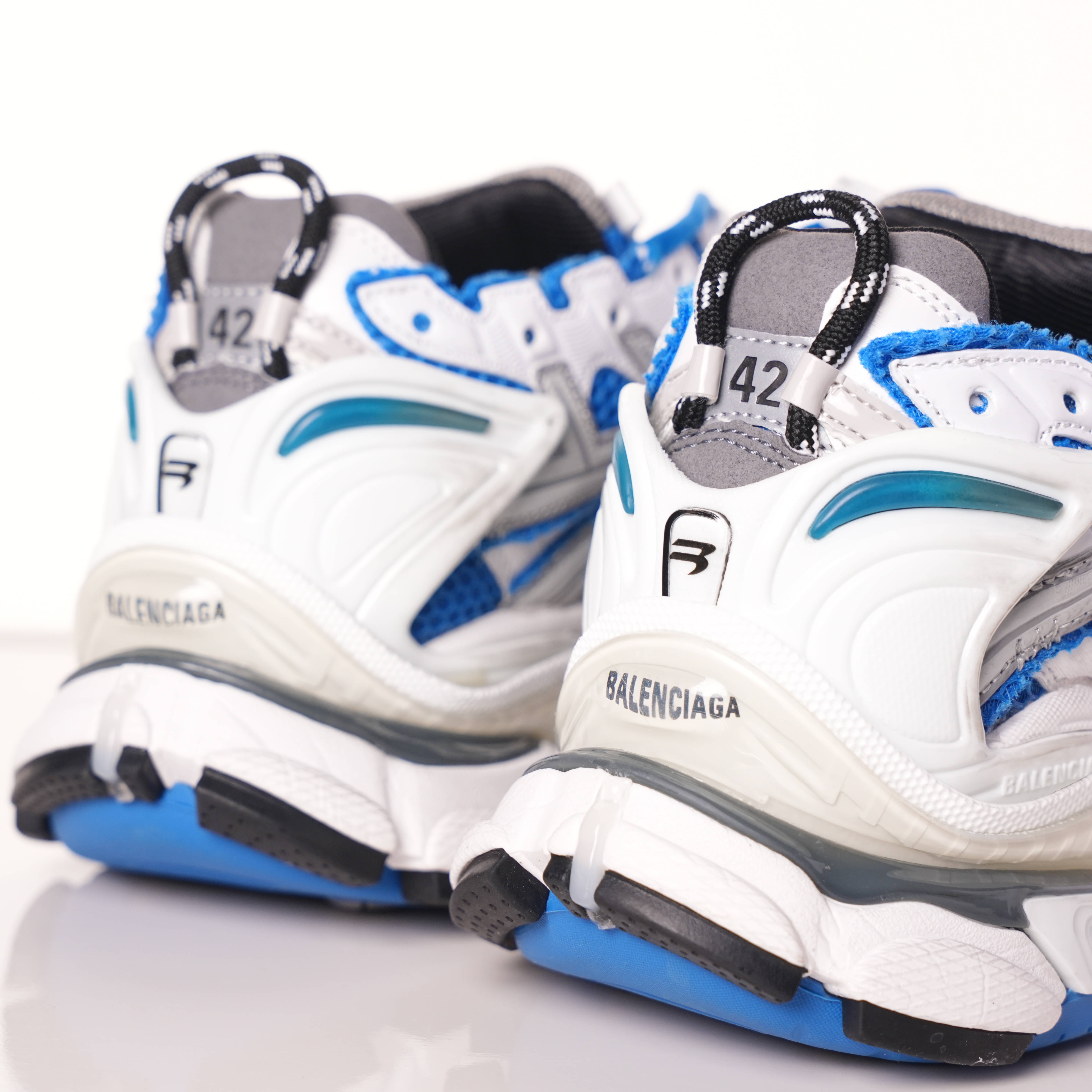 Balenciaga Runner White Blue