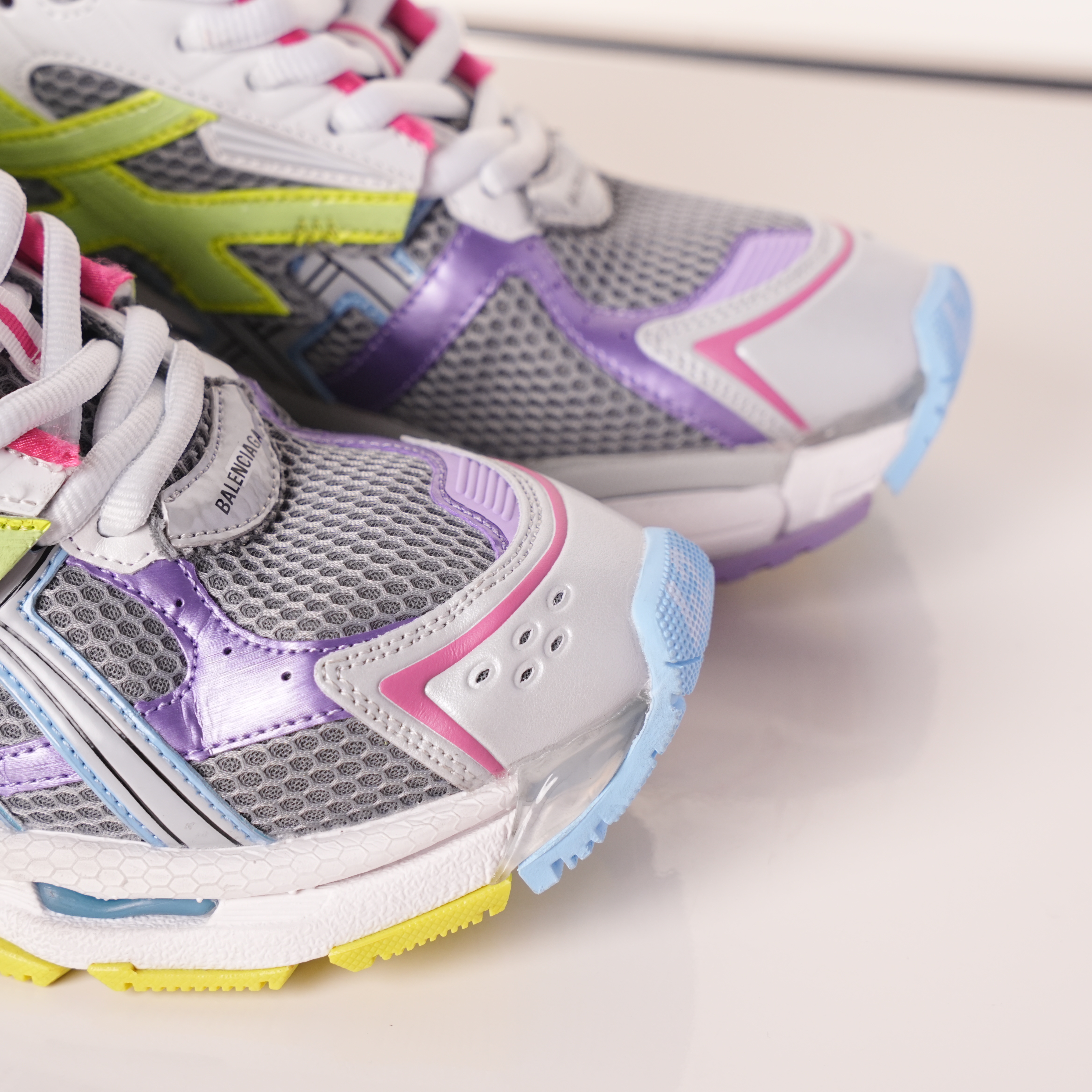 Balenciaga Runner White Yellow Purple