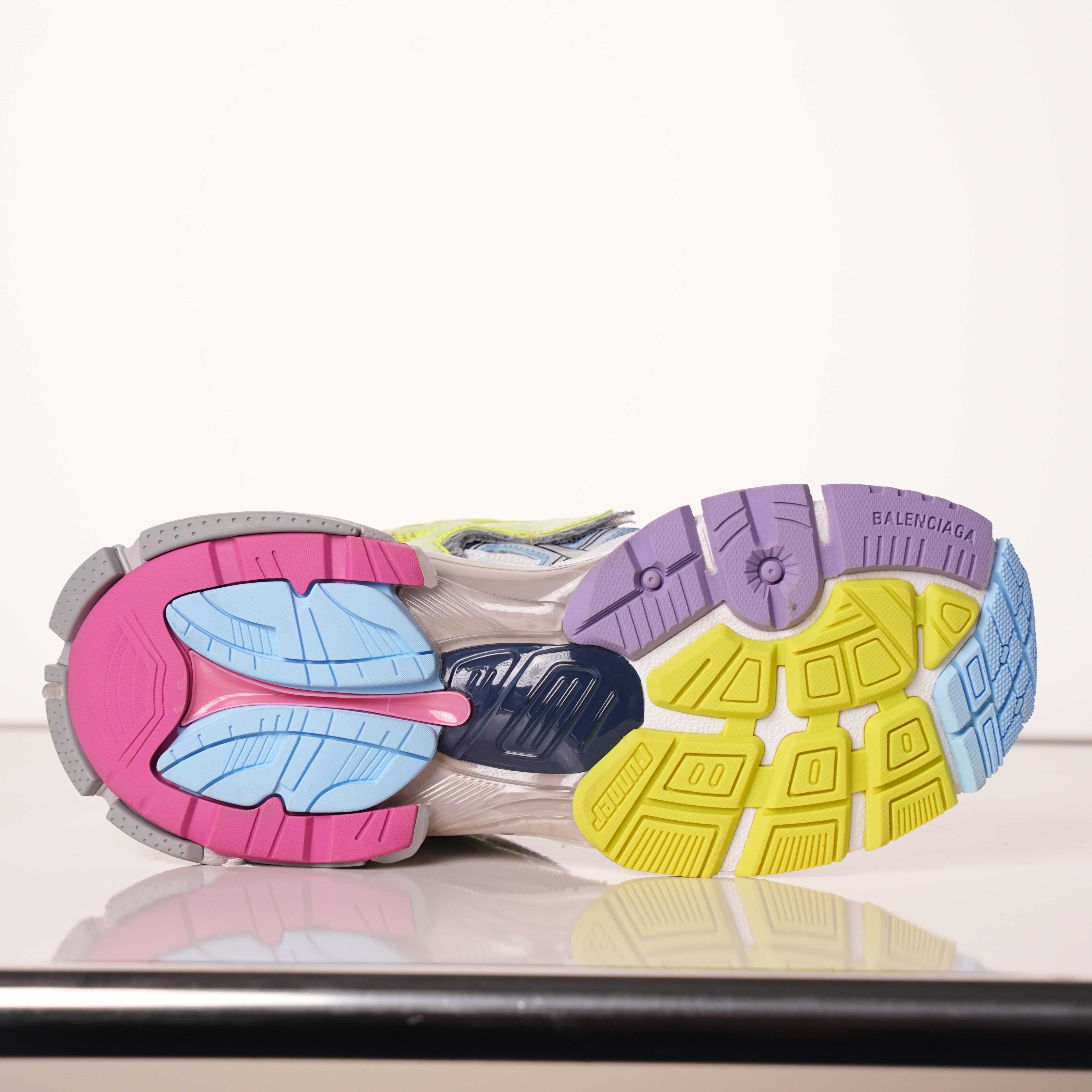 Balenciaga Runner White Yellow Purple
