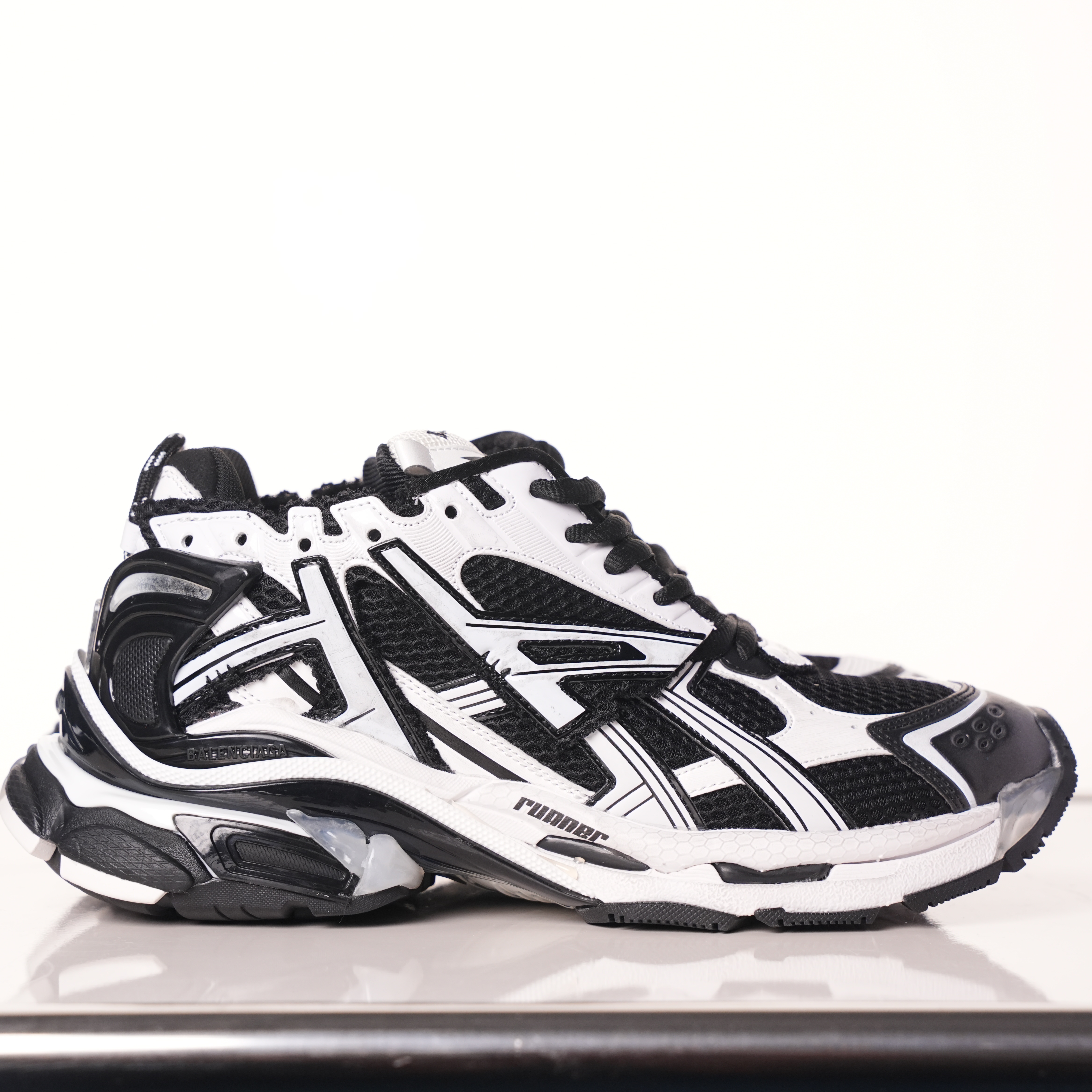 Balenciaga Runner White Black