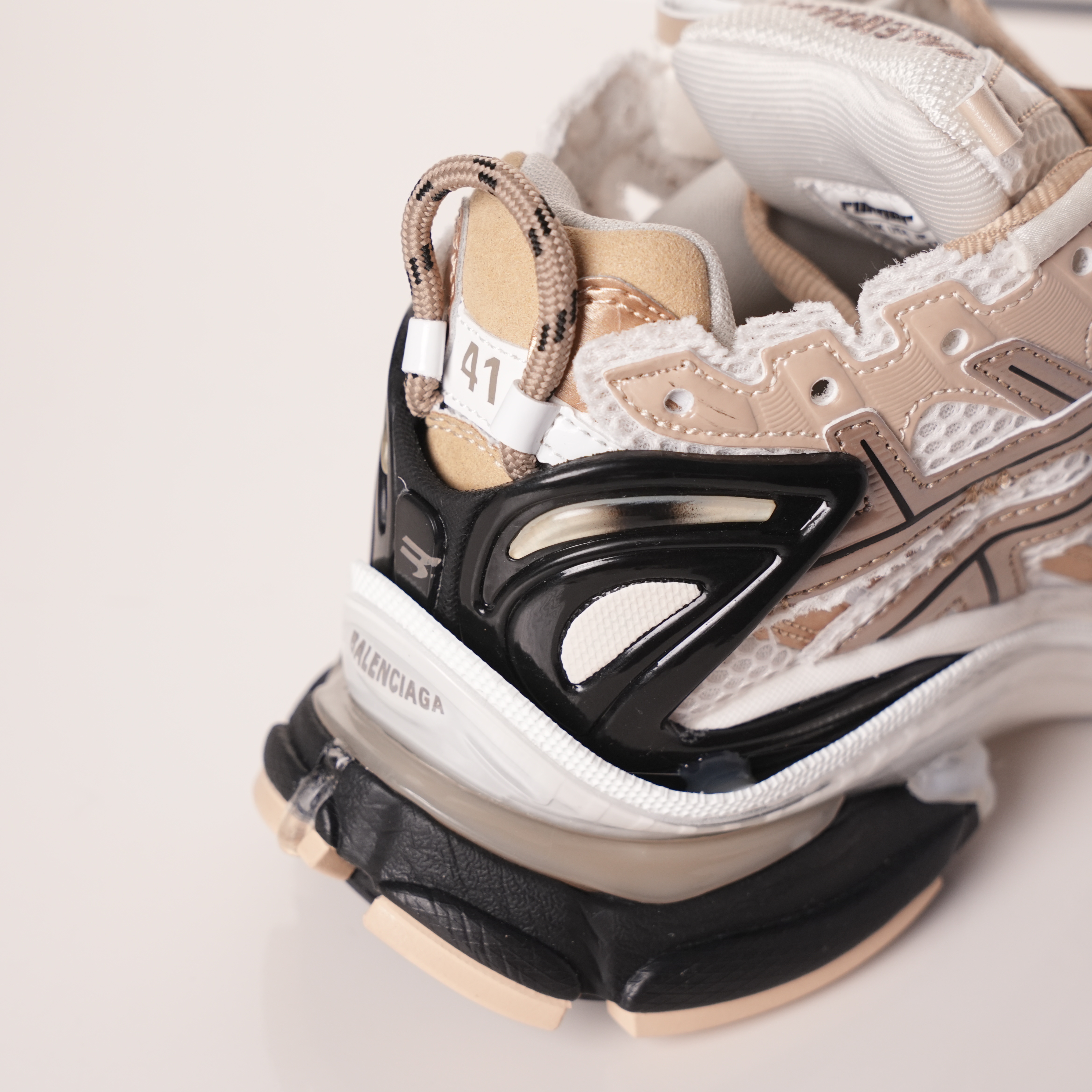 Balenciaga Runner Beige Black White