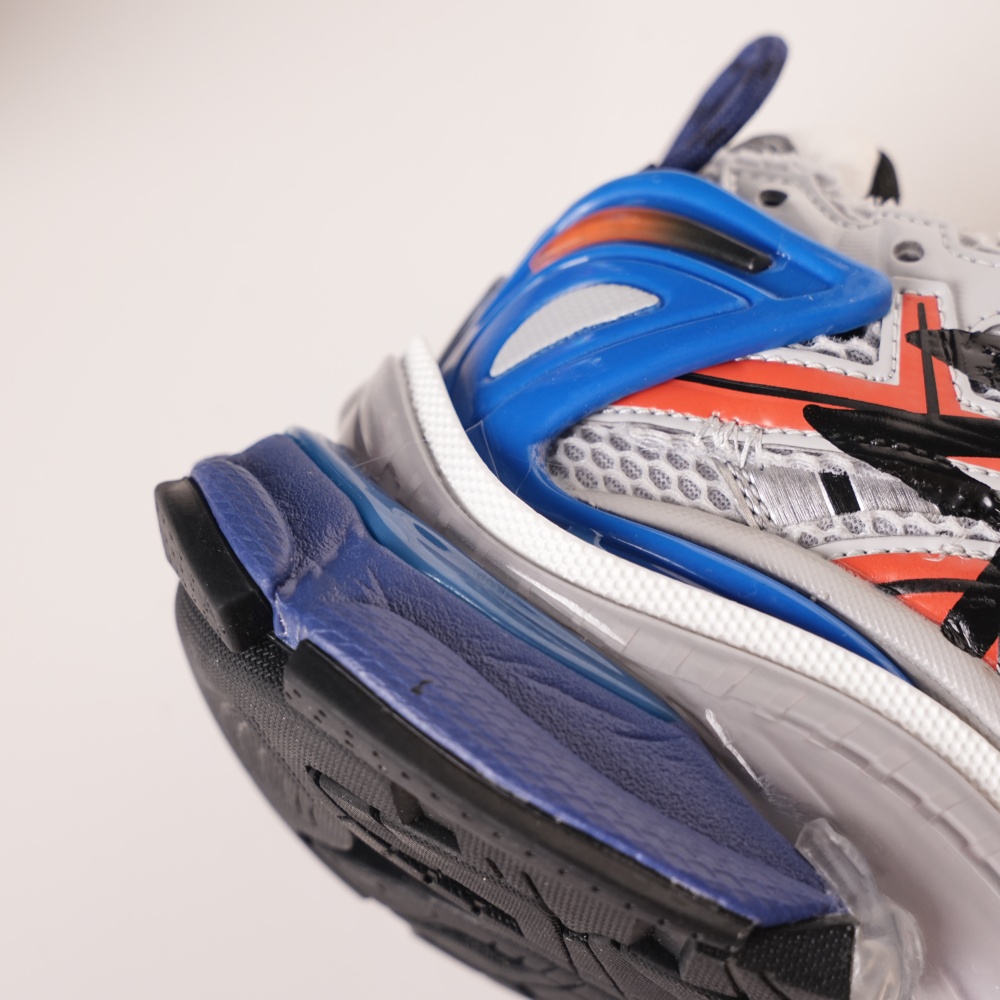 Balenciaga Runner White And Blue Printing
