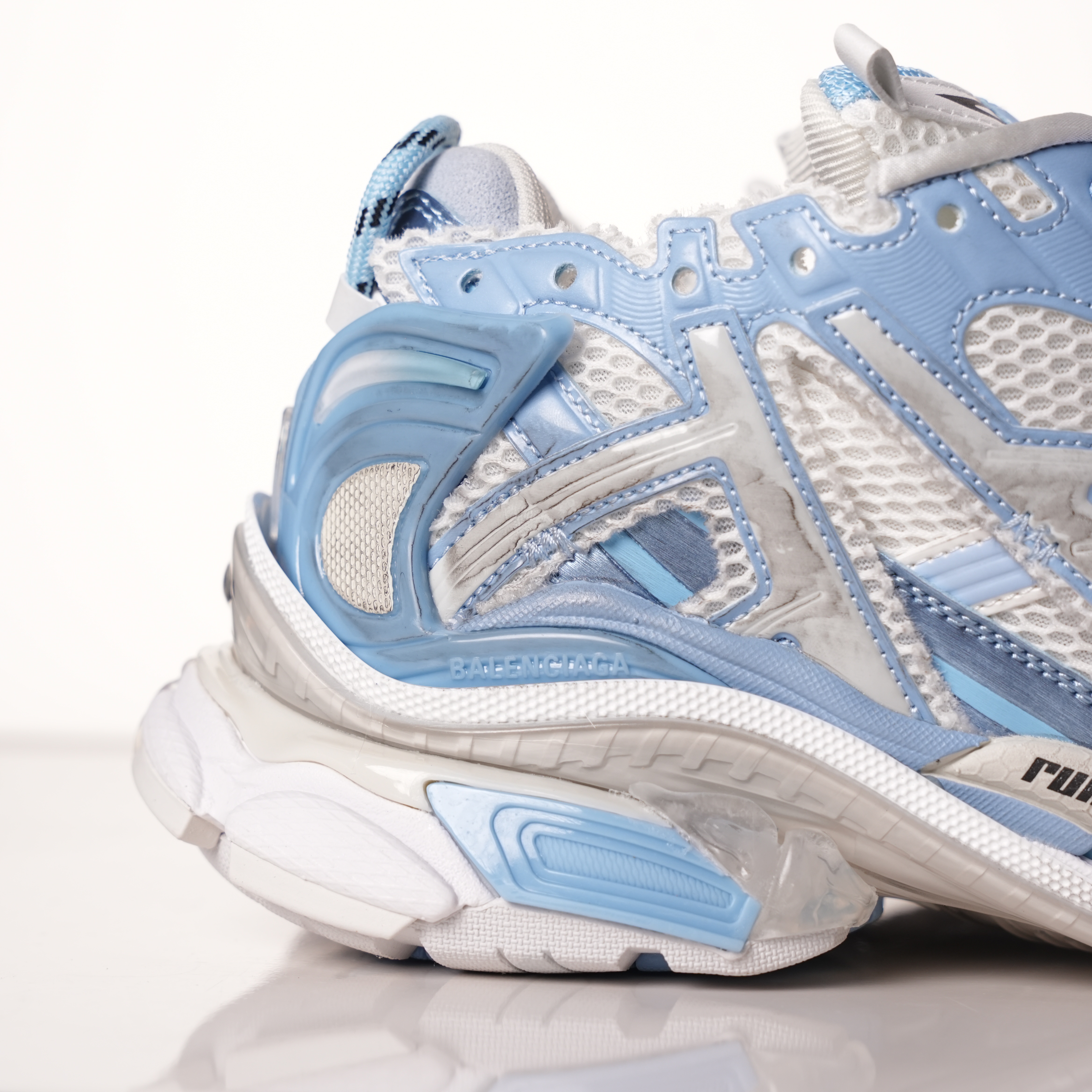 Balenciaga Runner White Light Blue