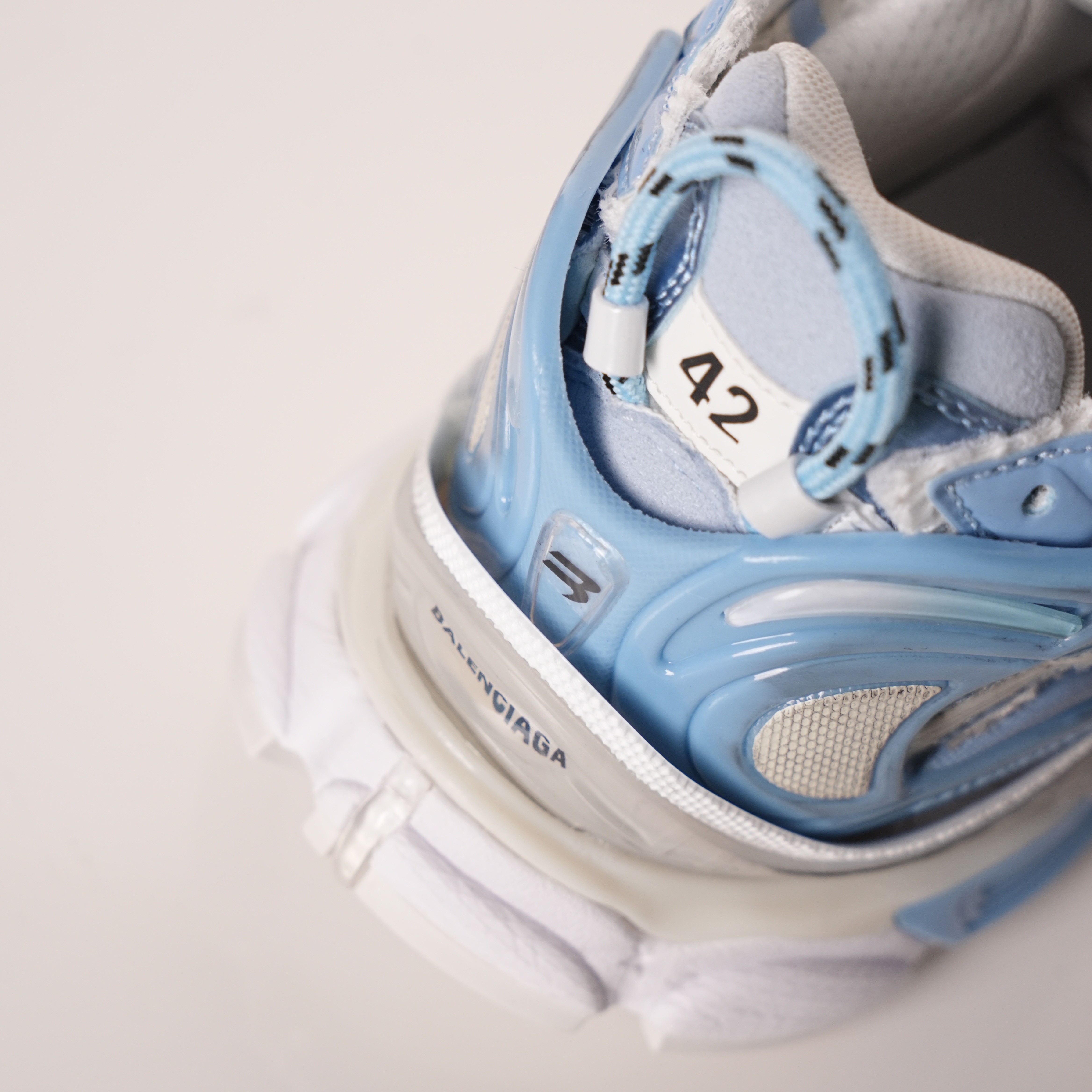 Balenciaga Runner White Light Blue