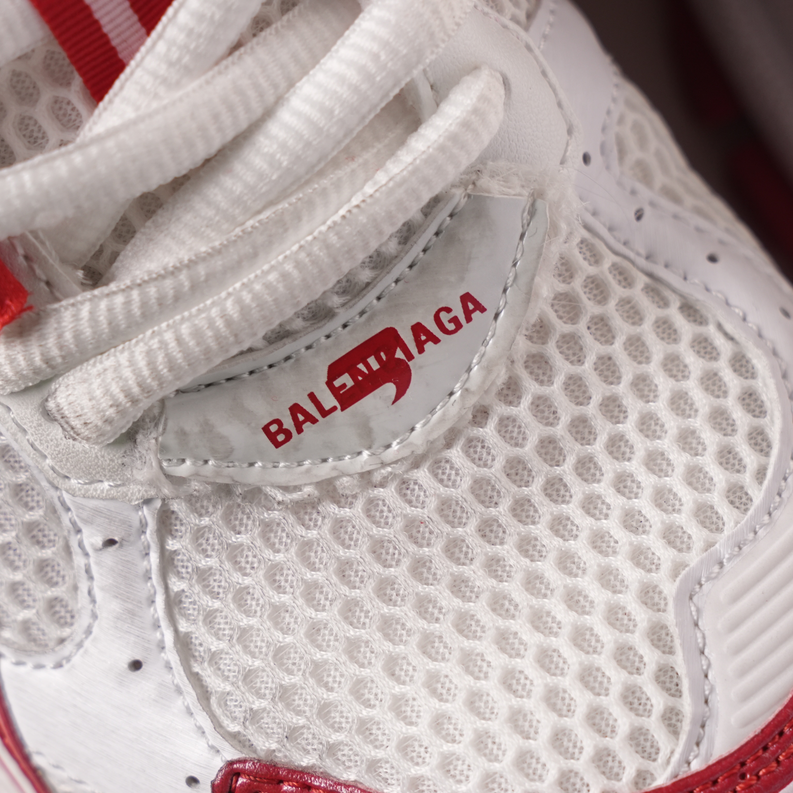 Balenciaga Runner White Red