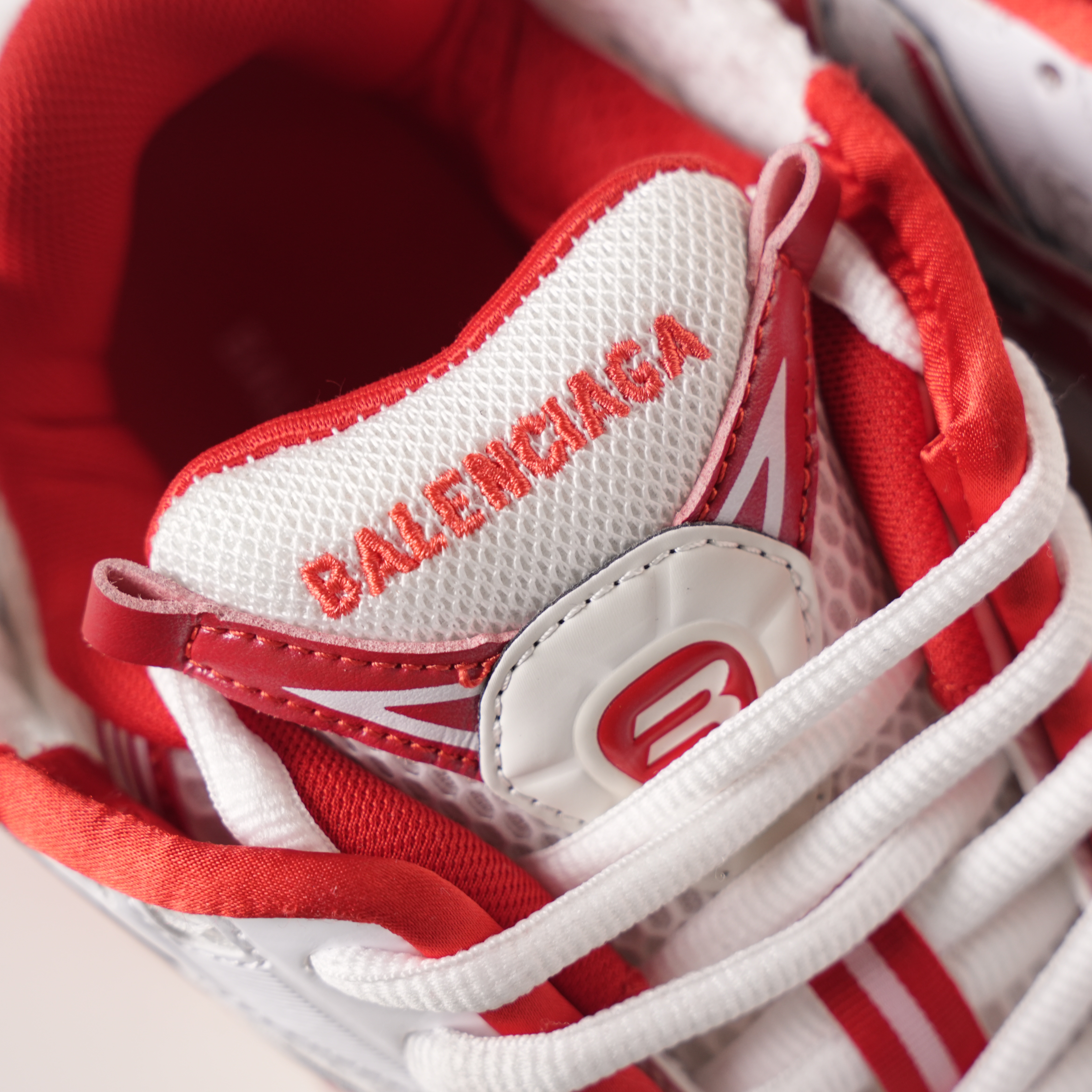 Balenciaga Runner White Red