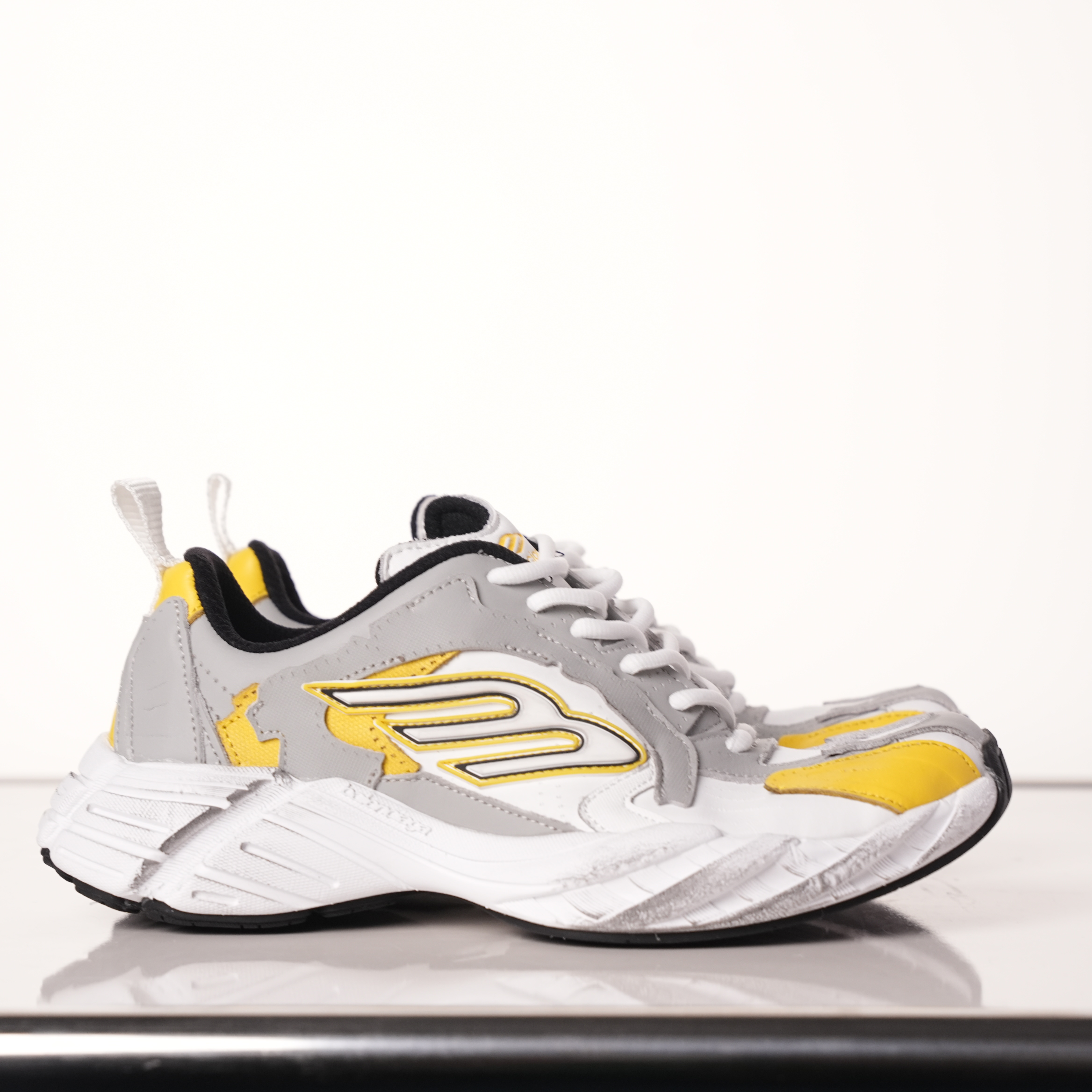 Balenciaga Monday shoe White Yellow