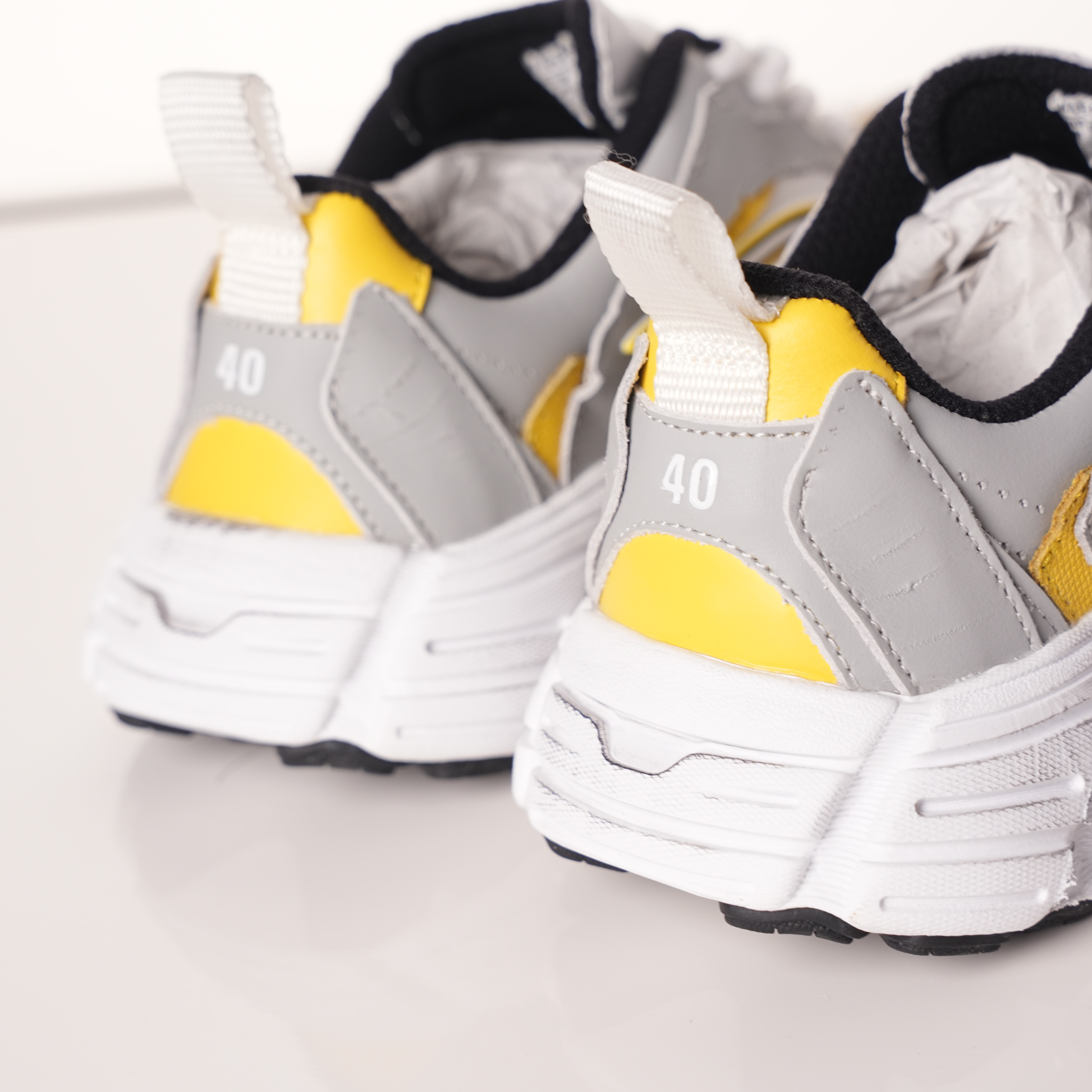 Balenciaga Monday shoe White Yellow