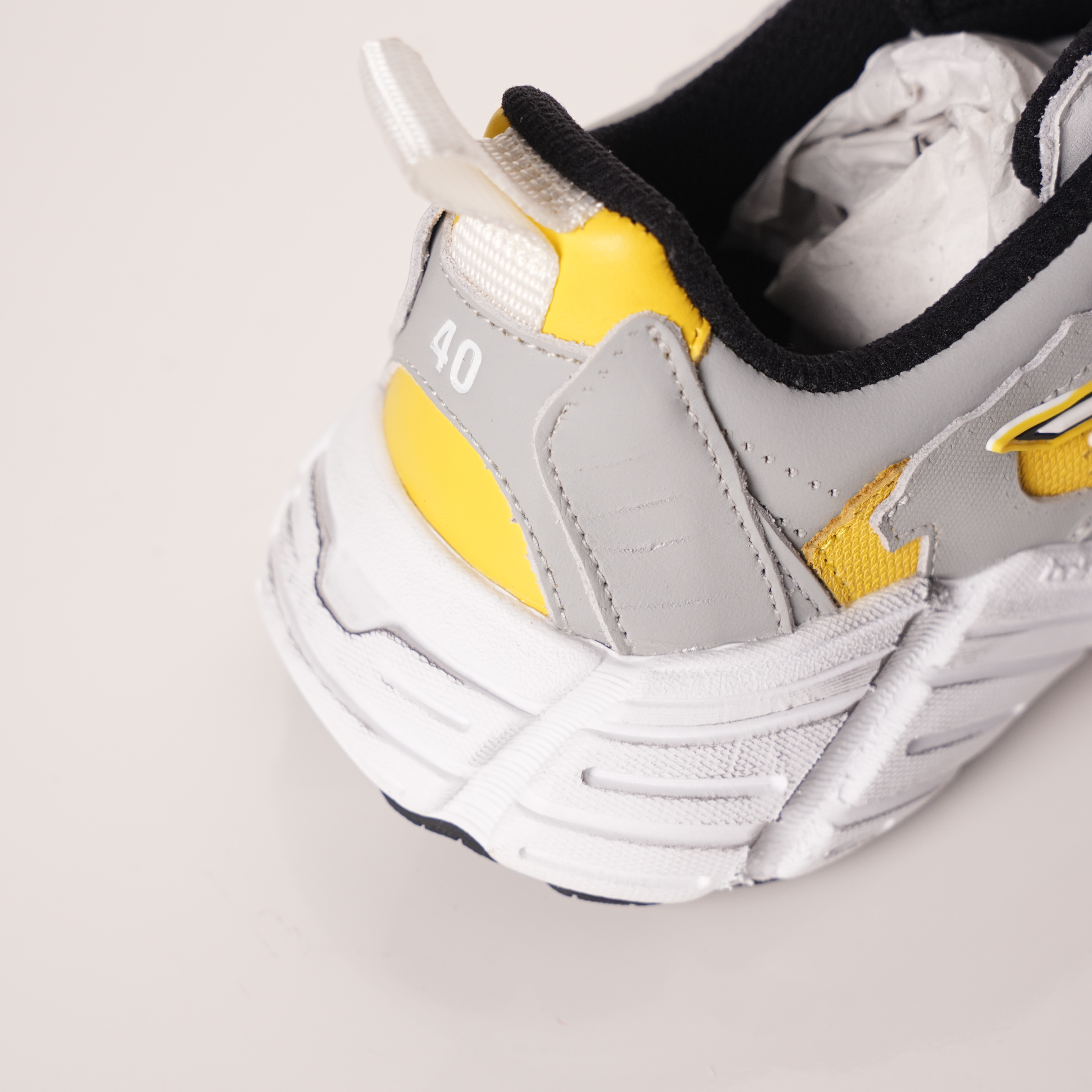 Balenciaga Monday shoe White Yellow