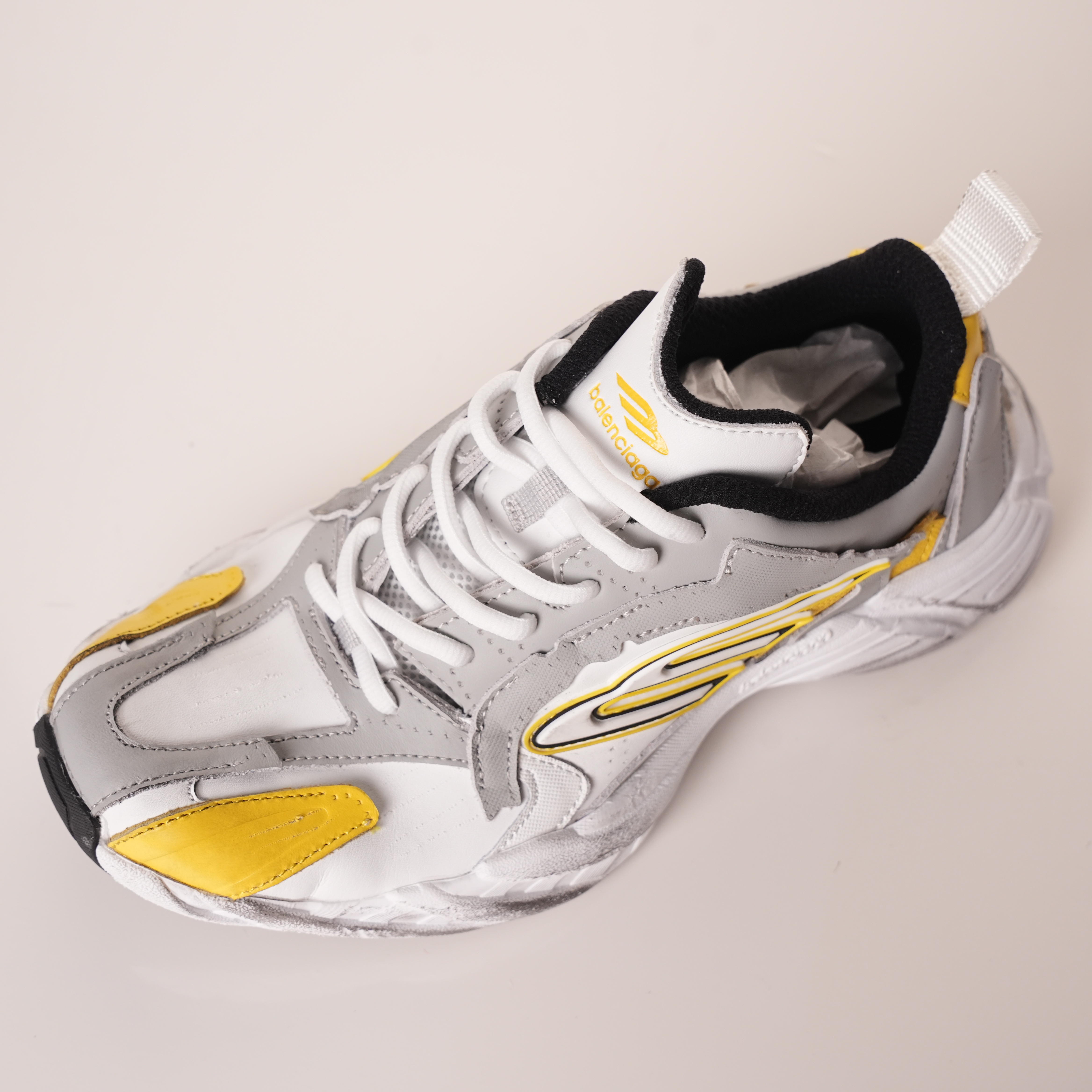 Balenciaga Monday shoe White Yellow