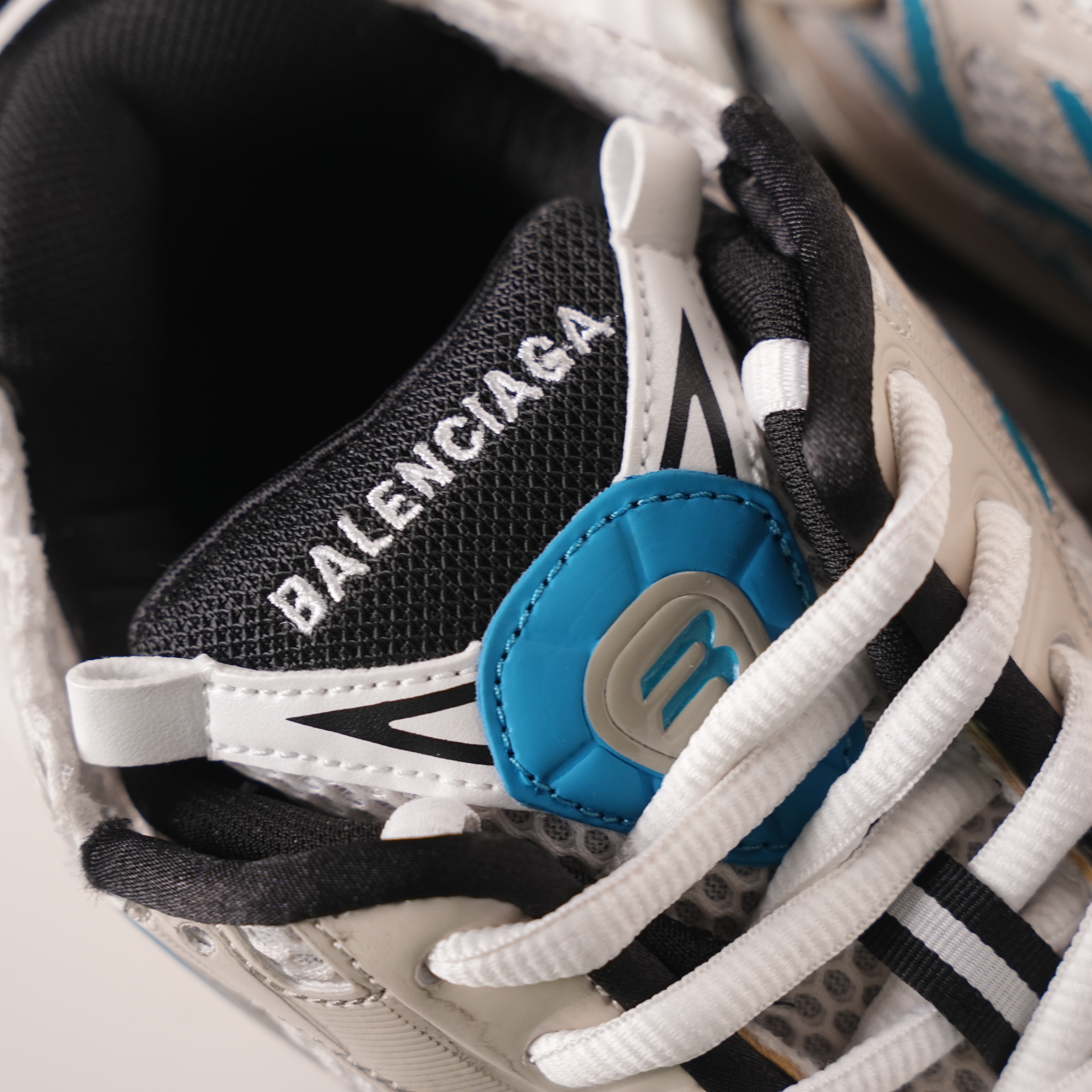 Balenciaga Runner Black Champagne Blue