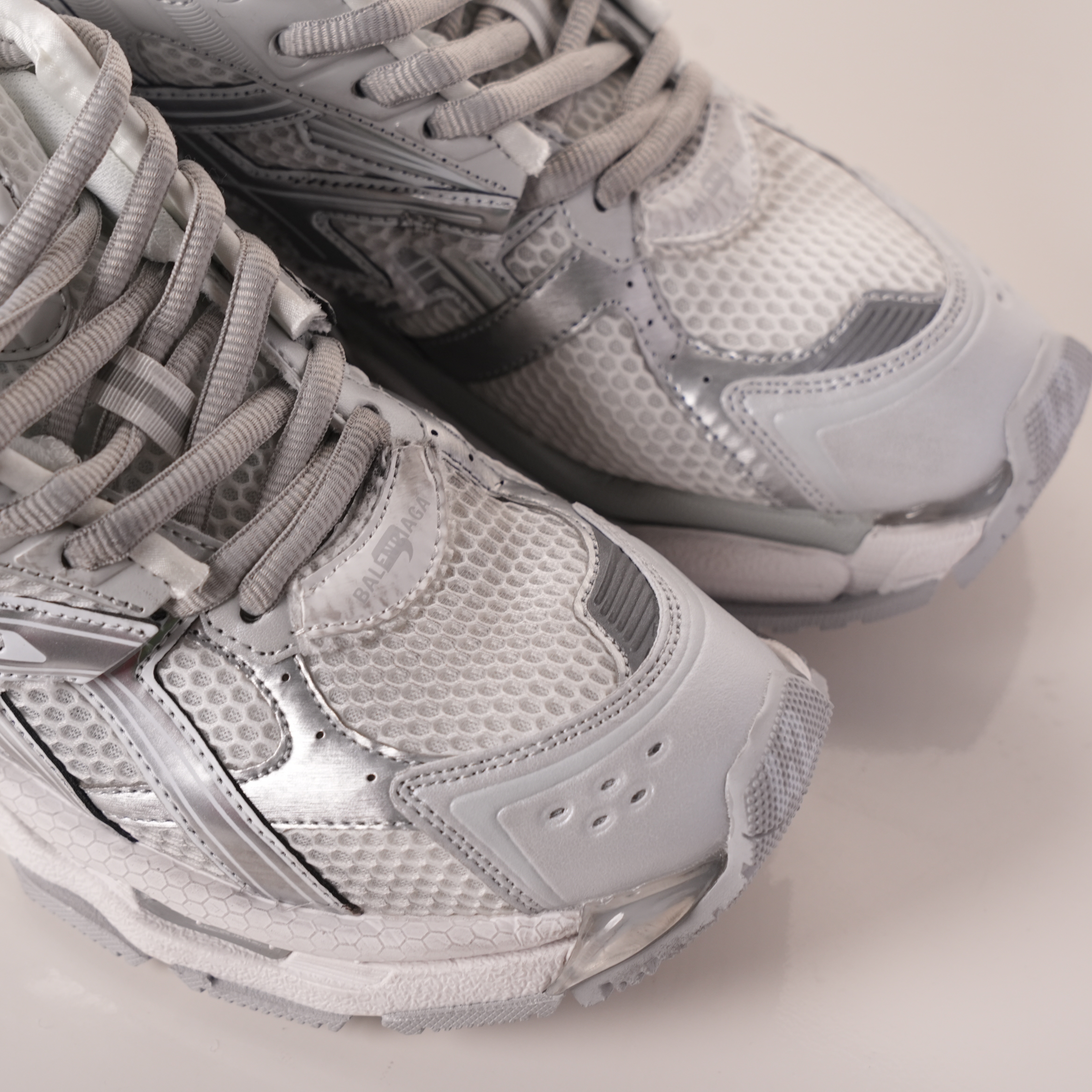 Balenciaga Runner Silver Metallic