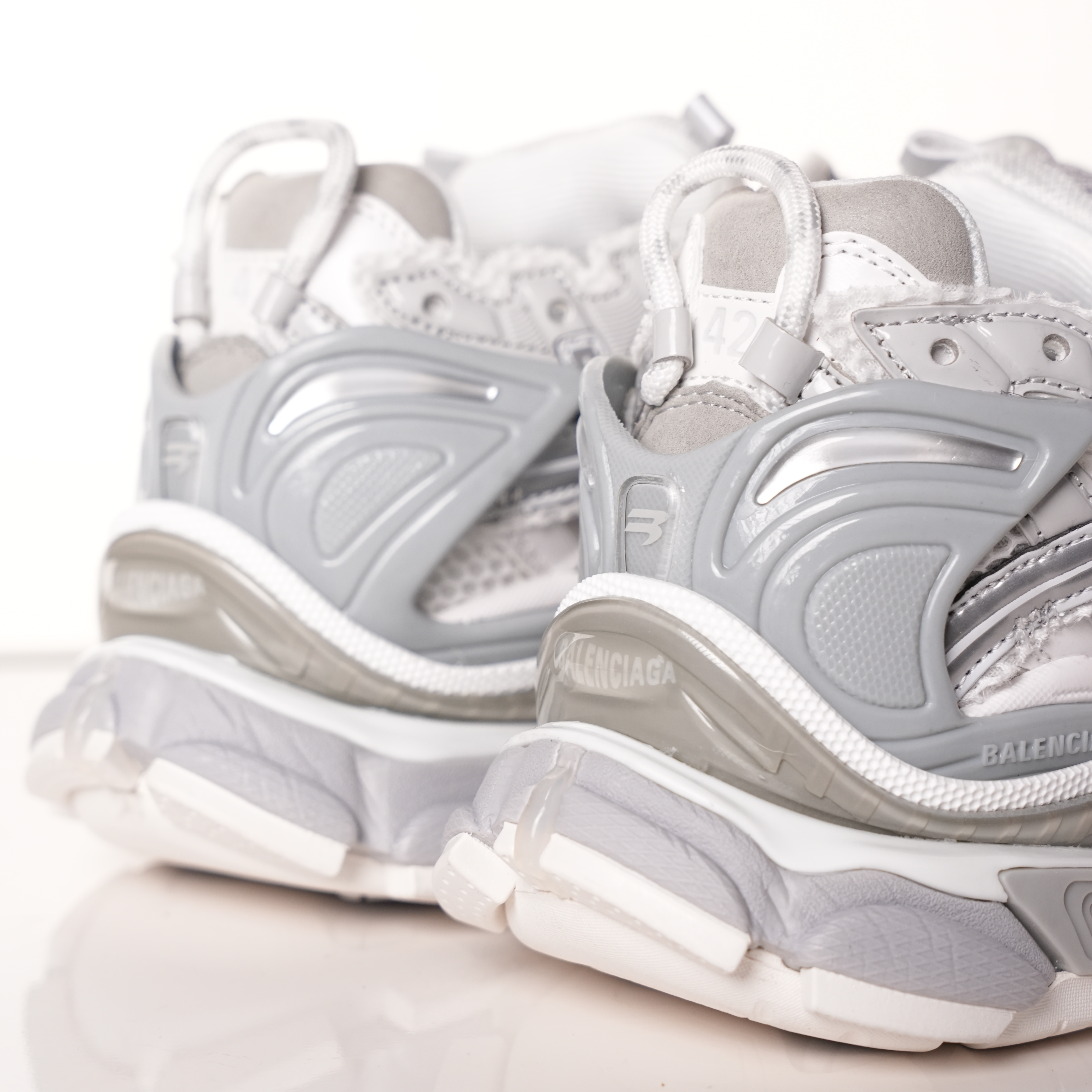 Balenciaga Runner Silver Metallic