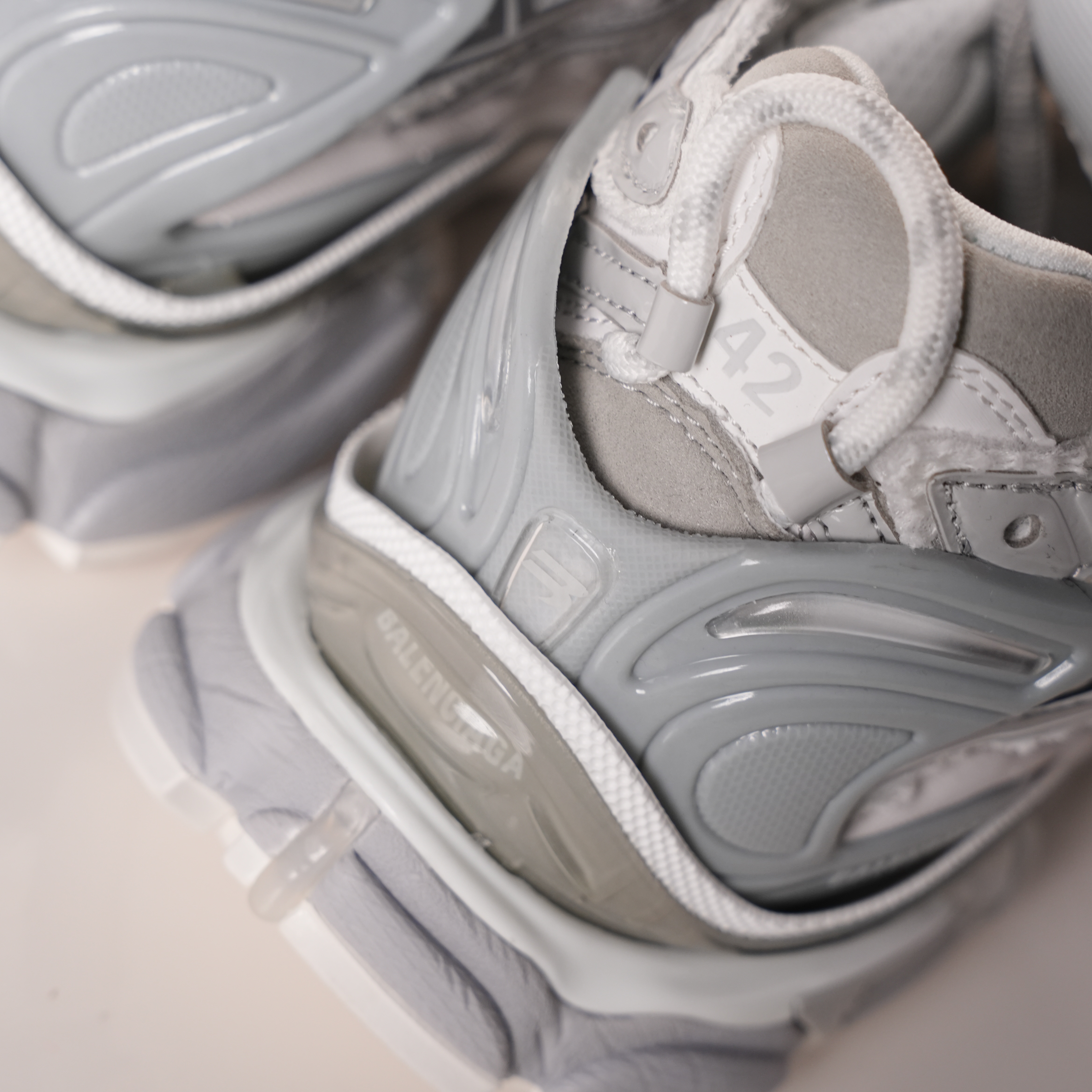 Balenciaga Runner Silver Metallic