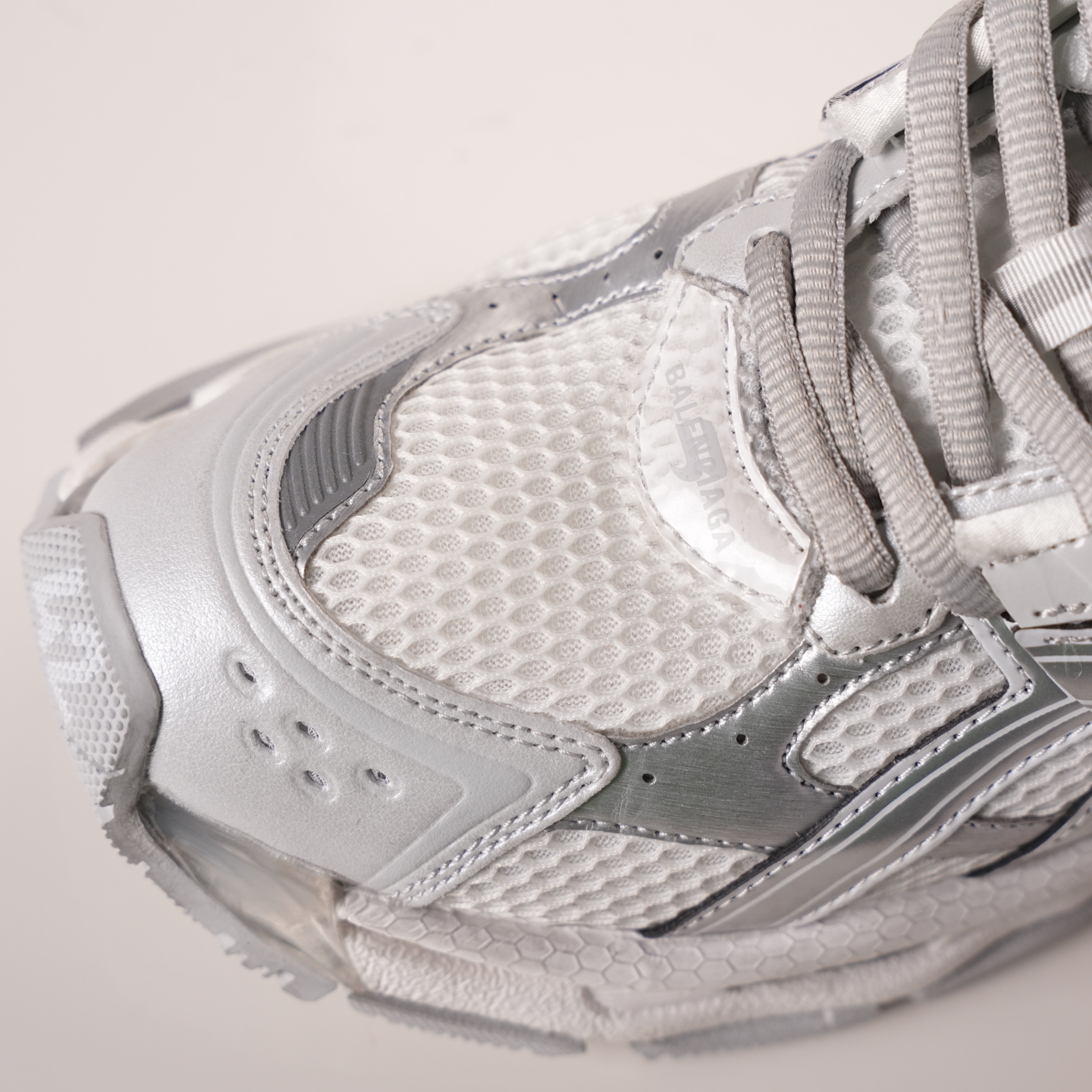 Balenciaga Runner Silver Metallic