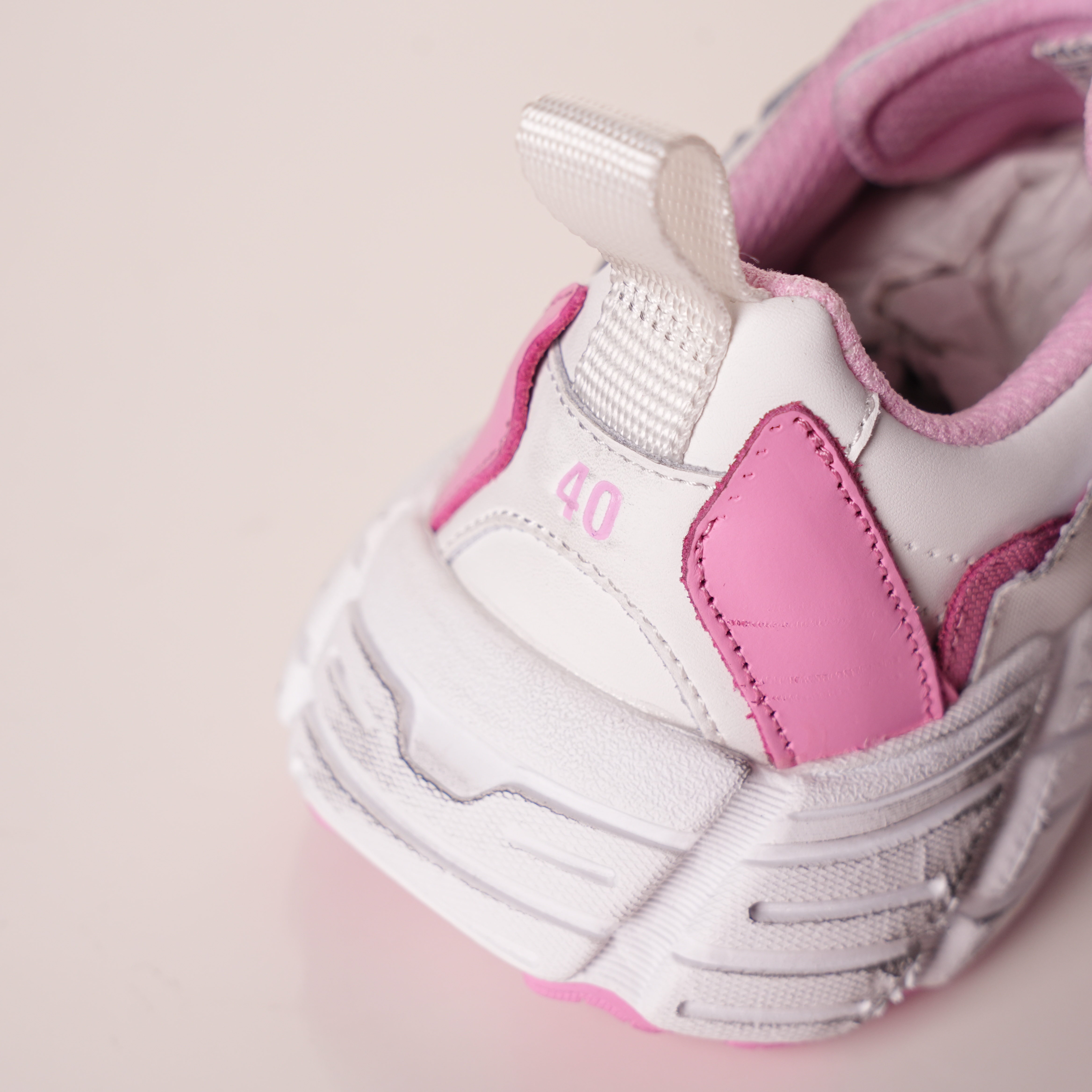 Balenciaga Monday shoe White Pink
