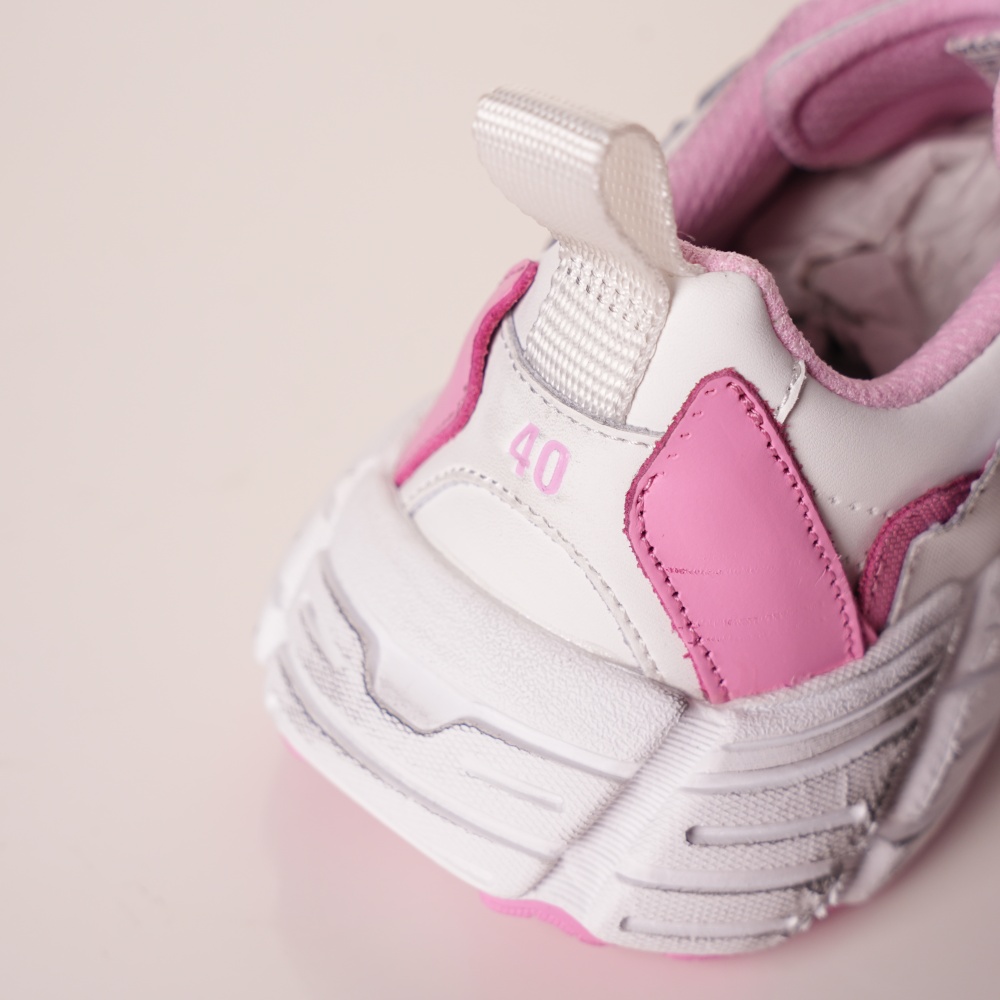 Balenciaga Monday shoe White Pink