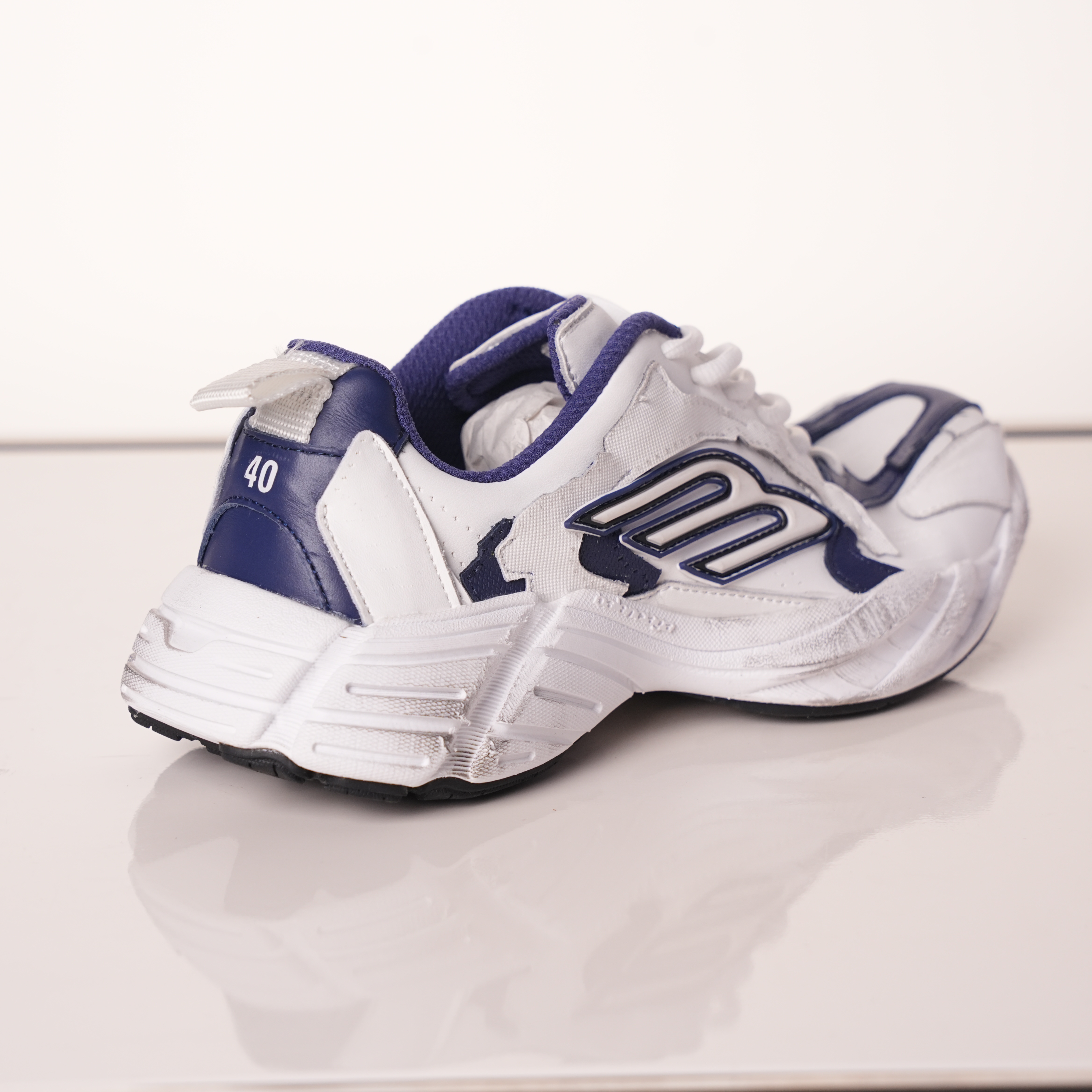 Balenciaga Monday shoe White Blue