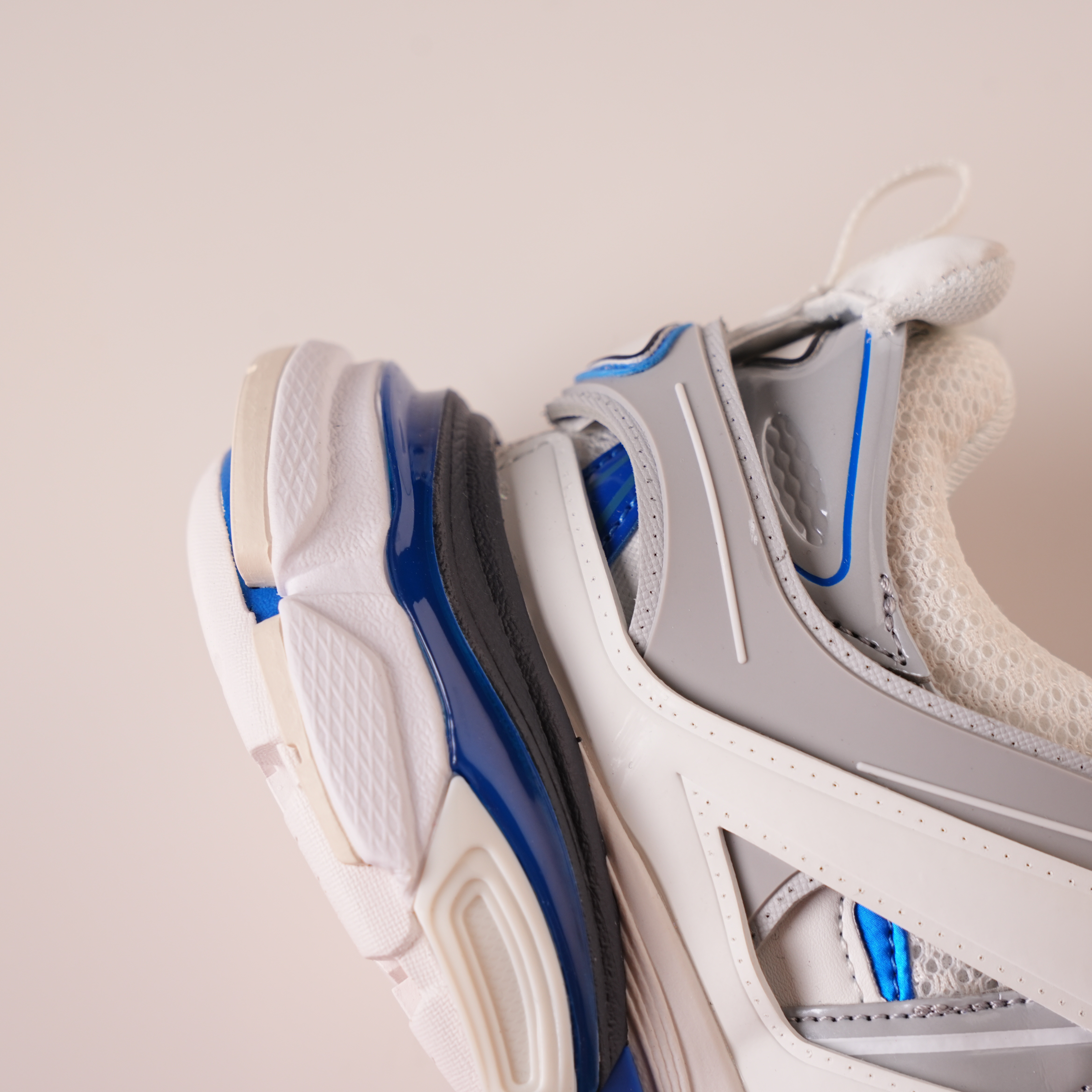 Balenciaga Track Sneaker White Grey Blue