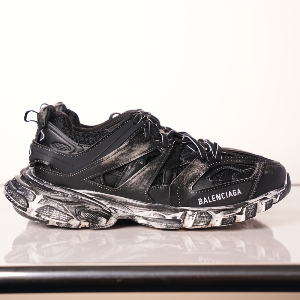 Balenciaga Track Faded Black