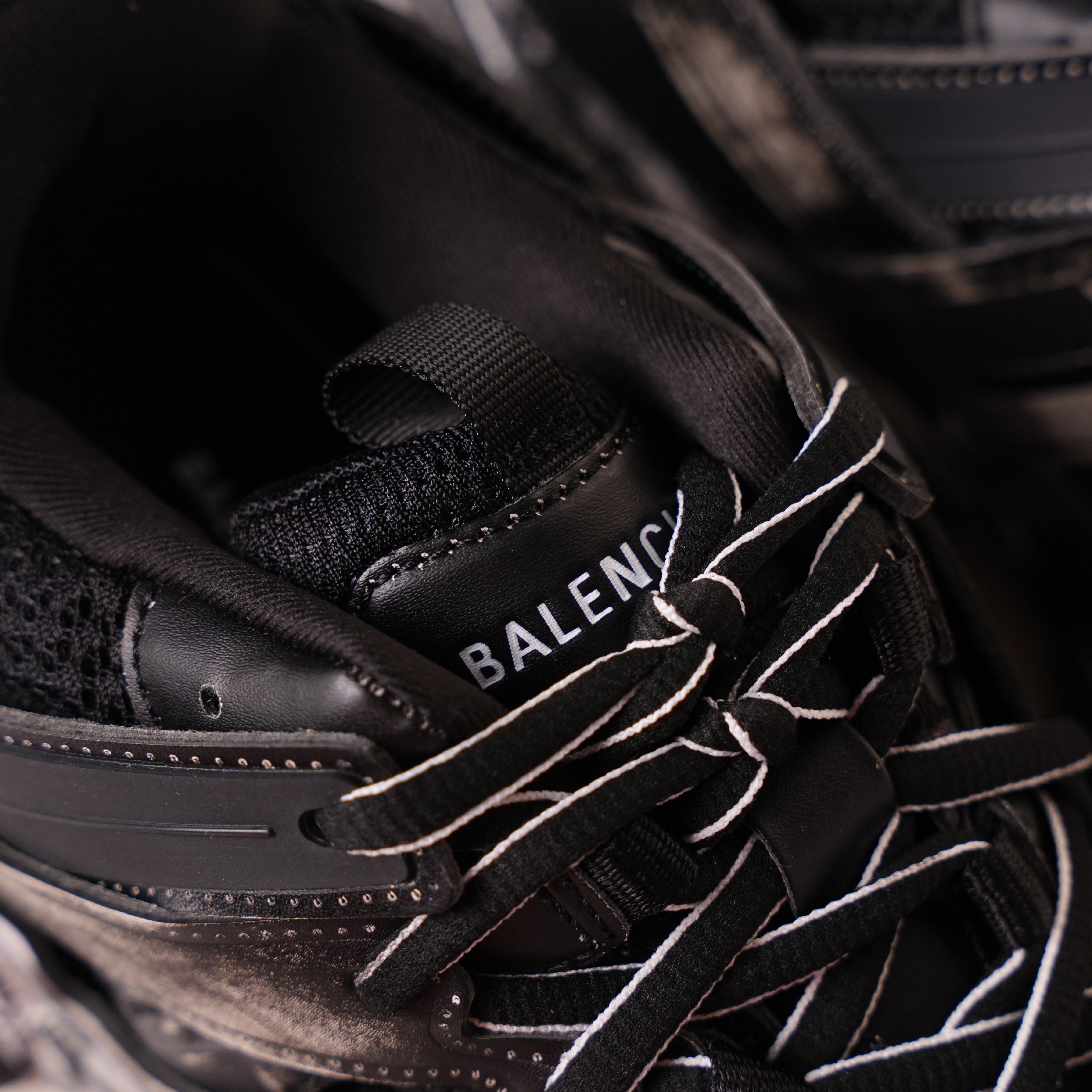 Balenciaga Track Faded Black
