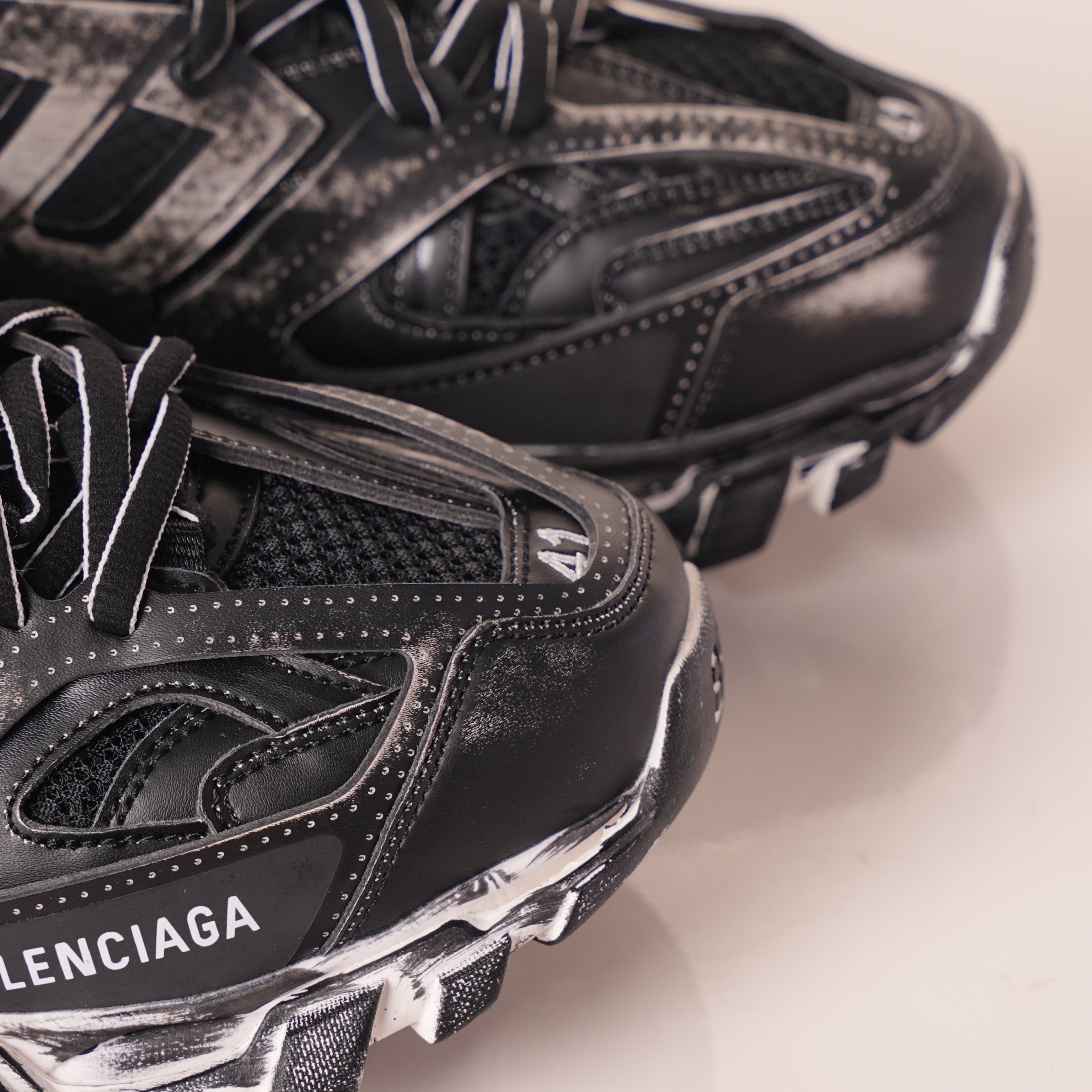 Balenciaga Track Faded Black