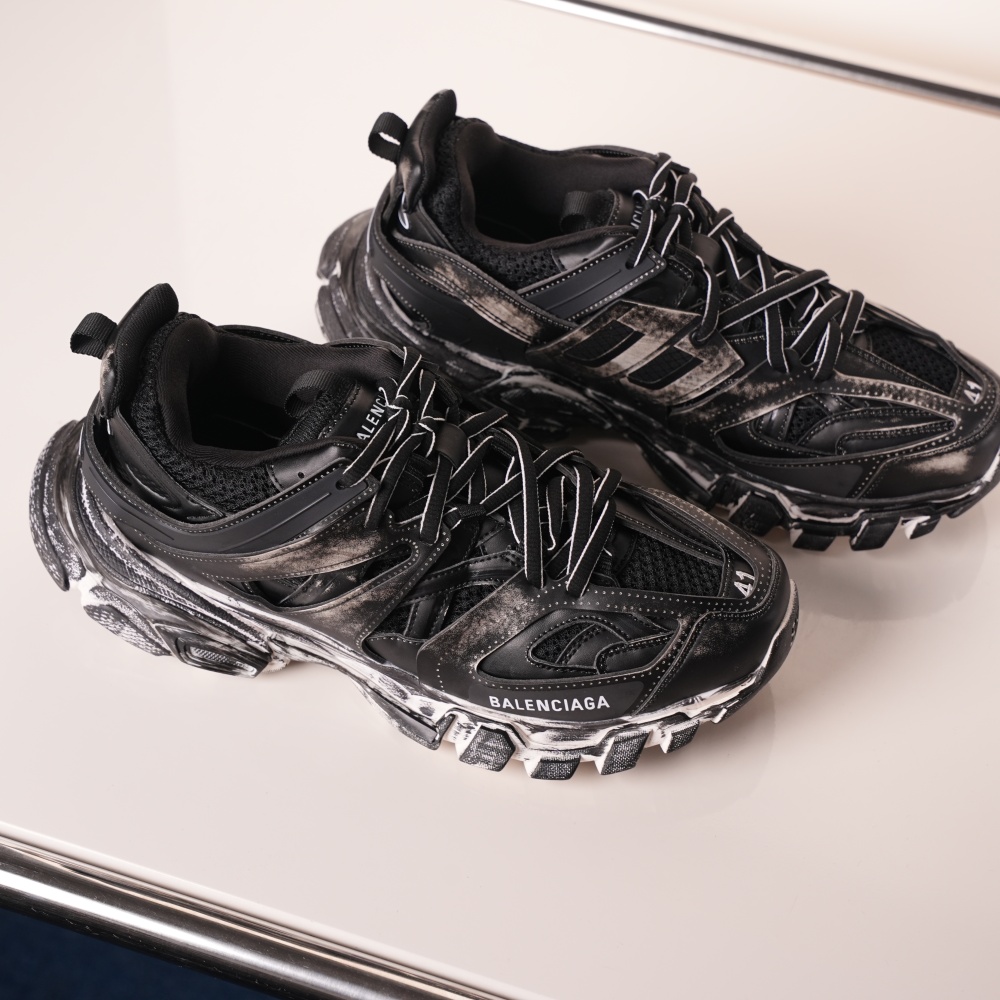 Balenciaga Track Faded Black