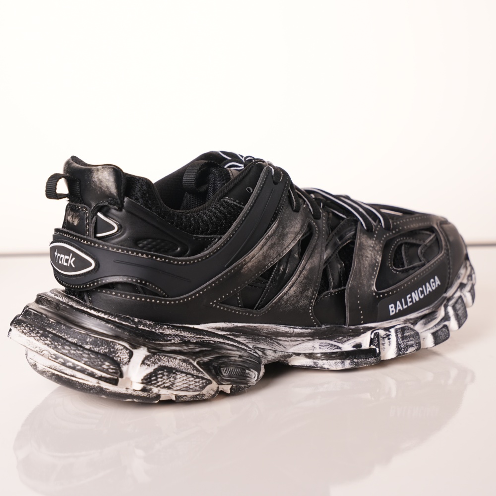 Balenciaga Track Faded Black