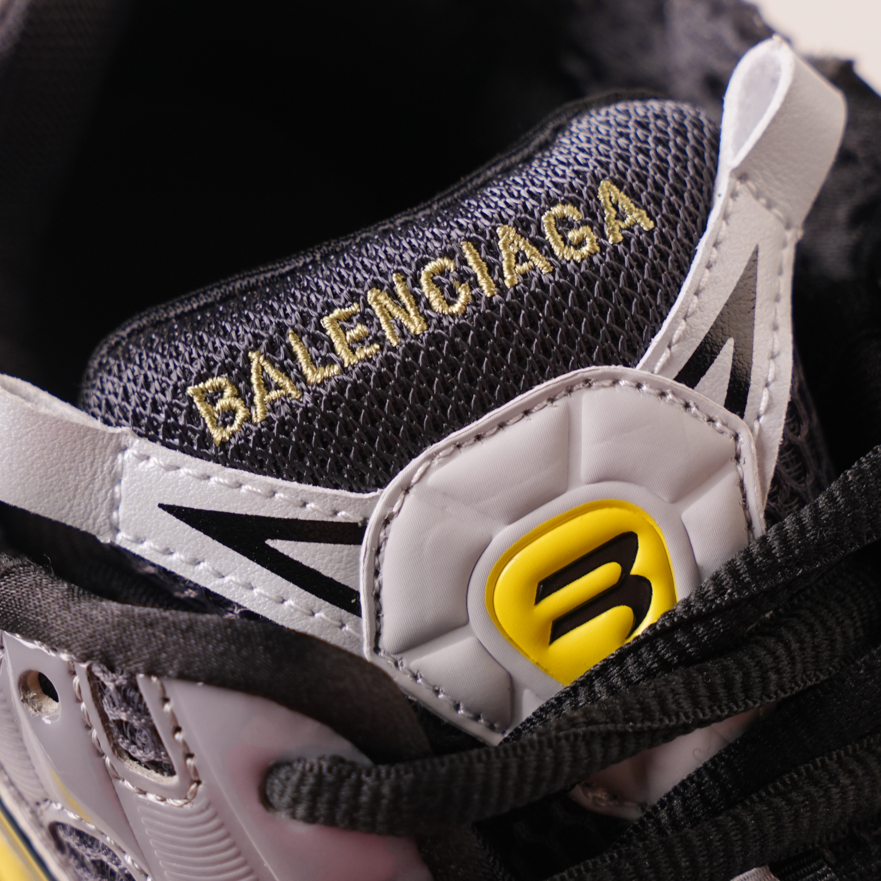 Balenciaga Runner Sneaker Grey Black Yellow