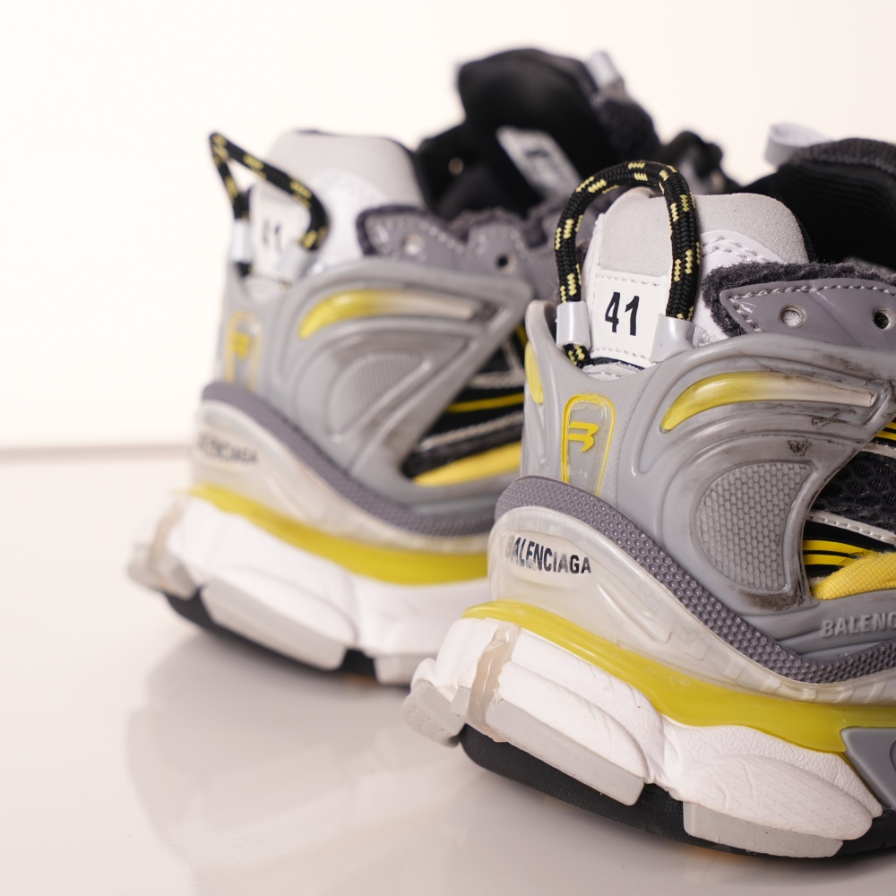 Balenciaga Runner Sneaker Grey Black Yellow