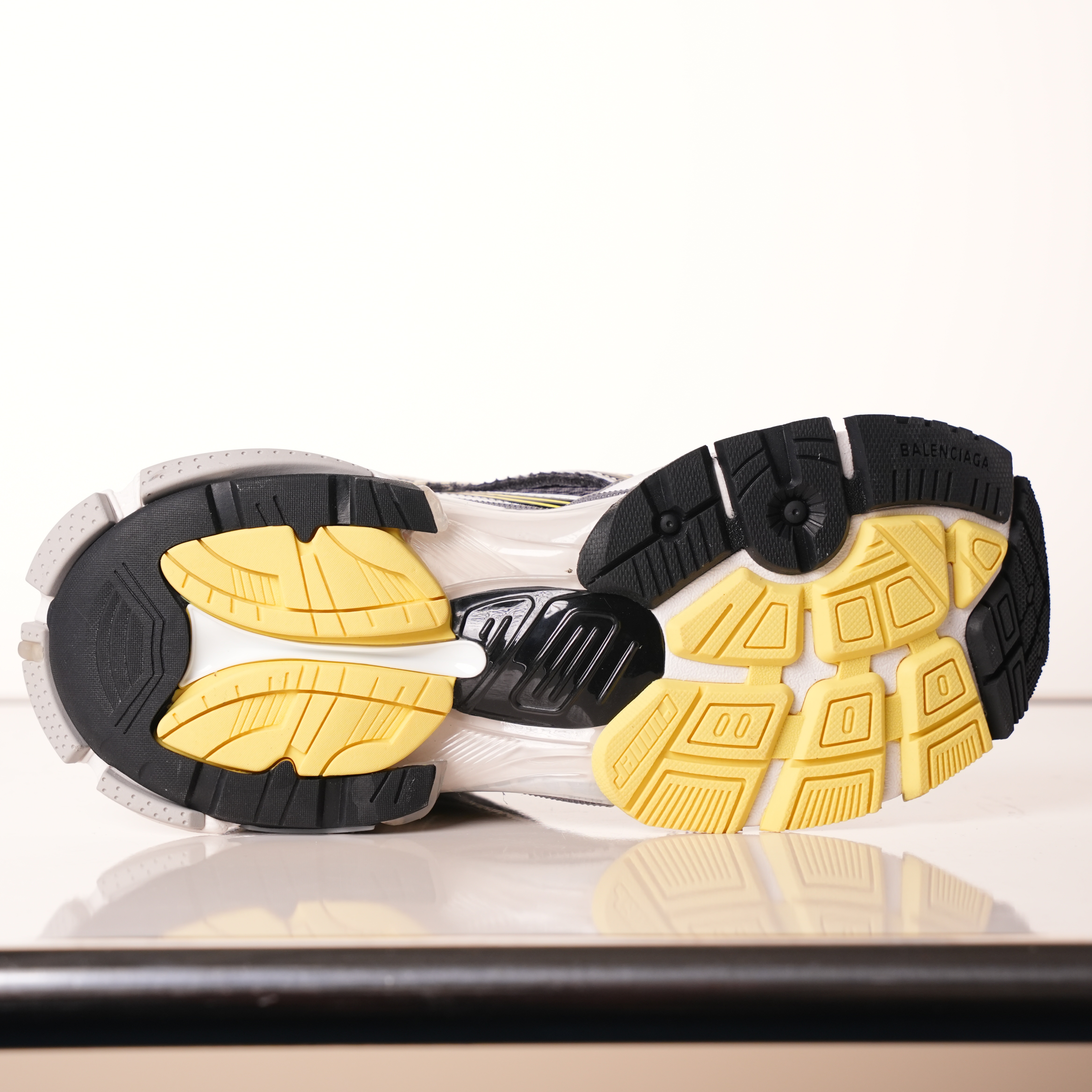 Balenciaga Runner Sneaker Grey Black Yellow