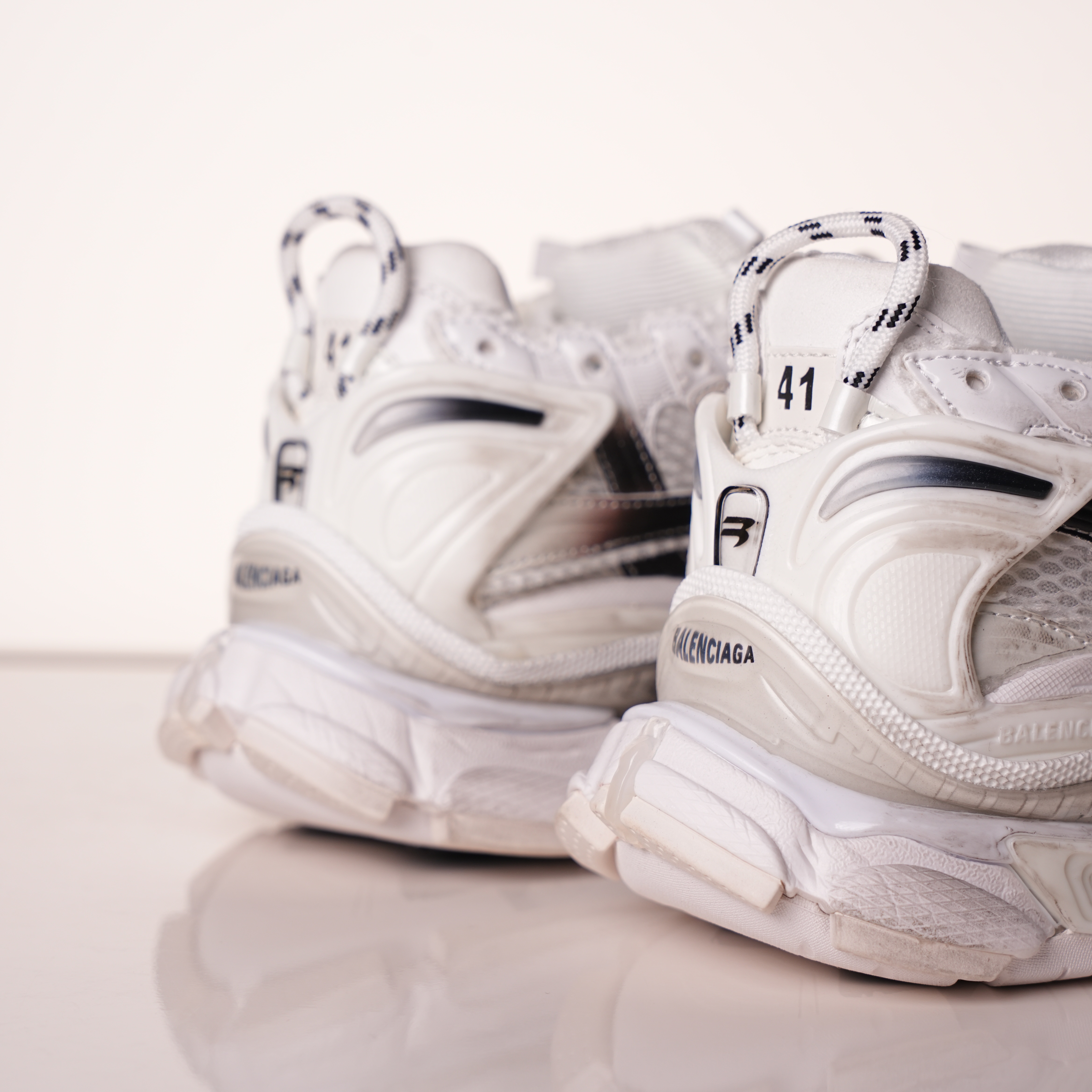 Balenciaga Runner Sneaker 'Gradient - White Black'