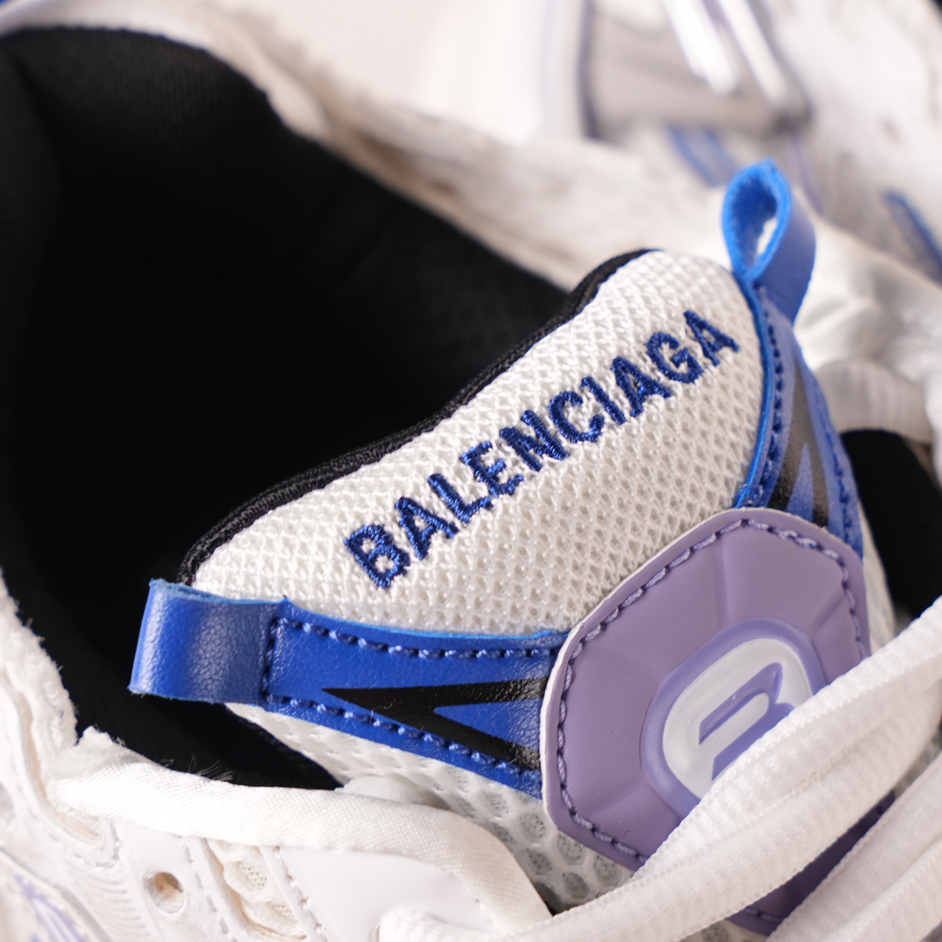 Balenciaga Runner Sneaker Purple Blue Powder