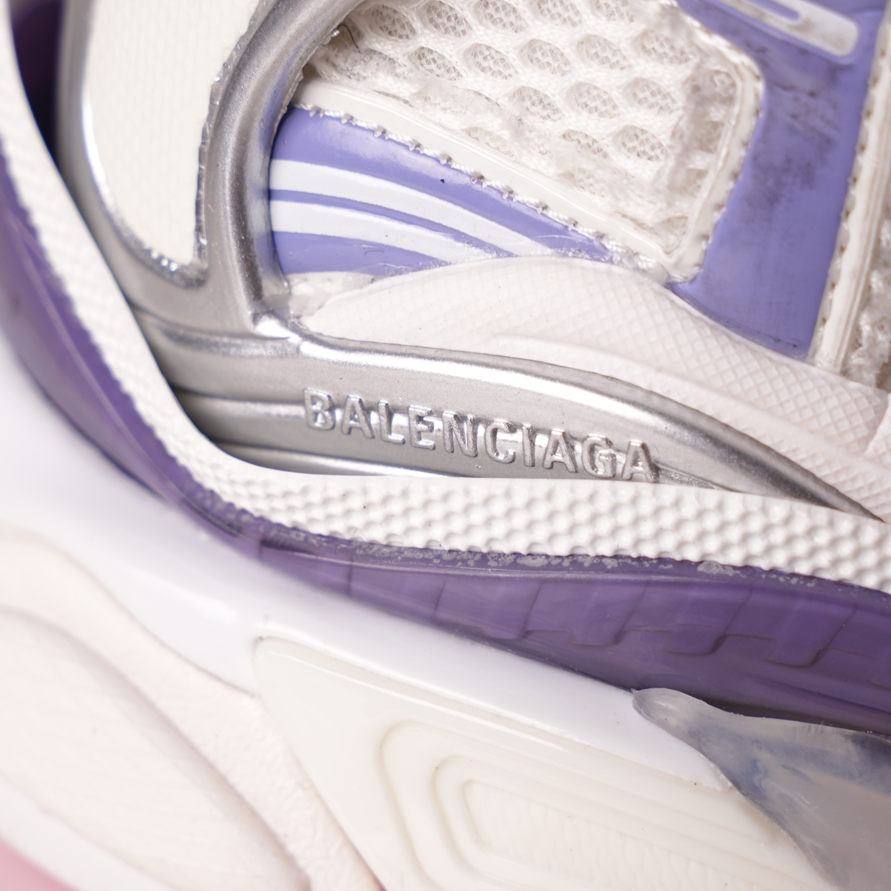 Balenciaga Runner Sneaker Purple Blue Powder