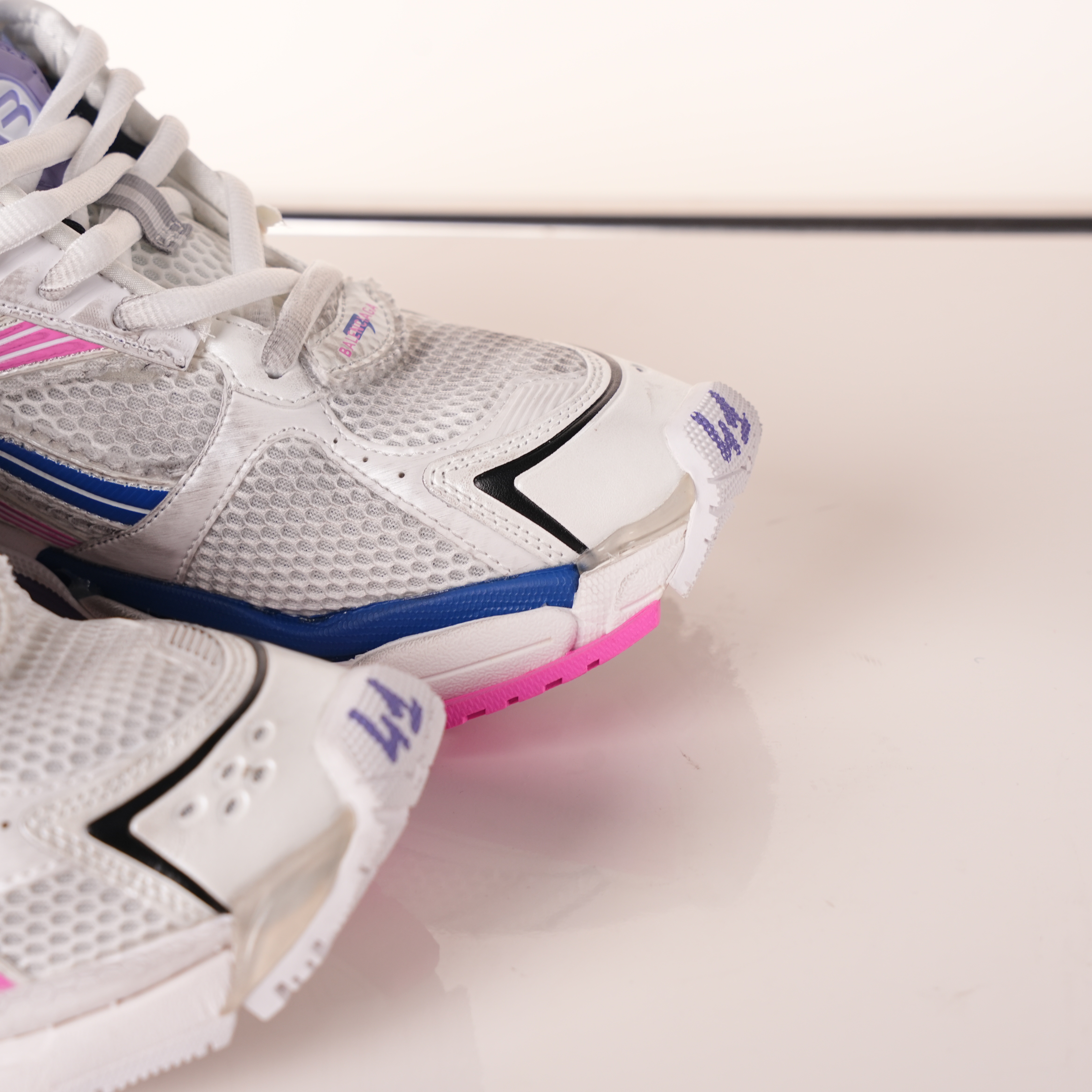 Balenciaga Runner Sneaker Purple Blue Powder