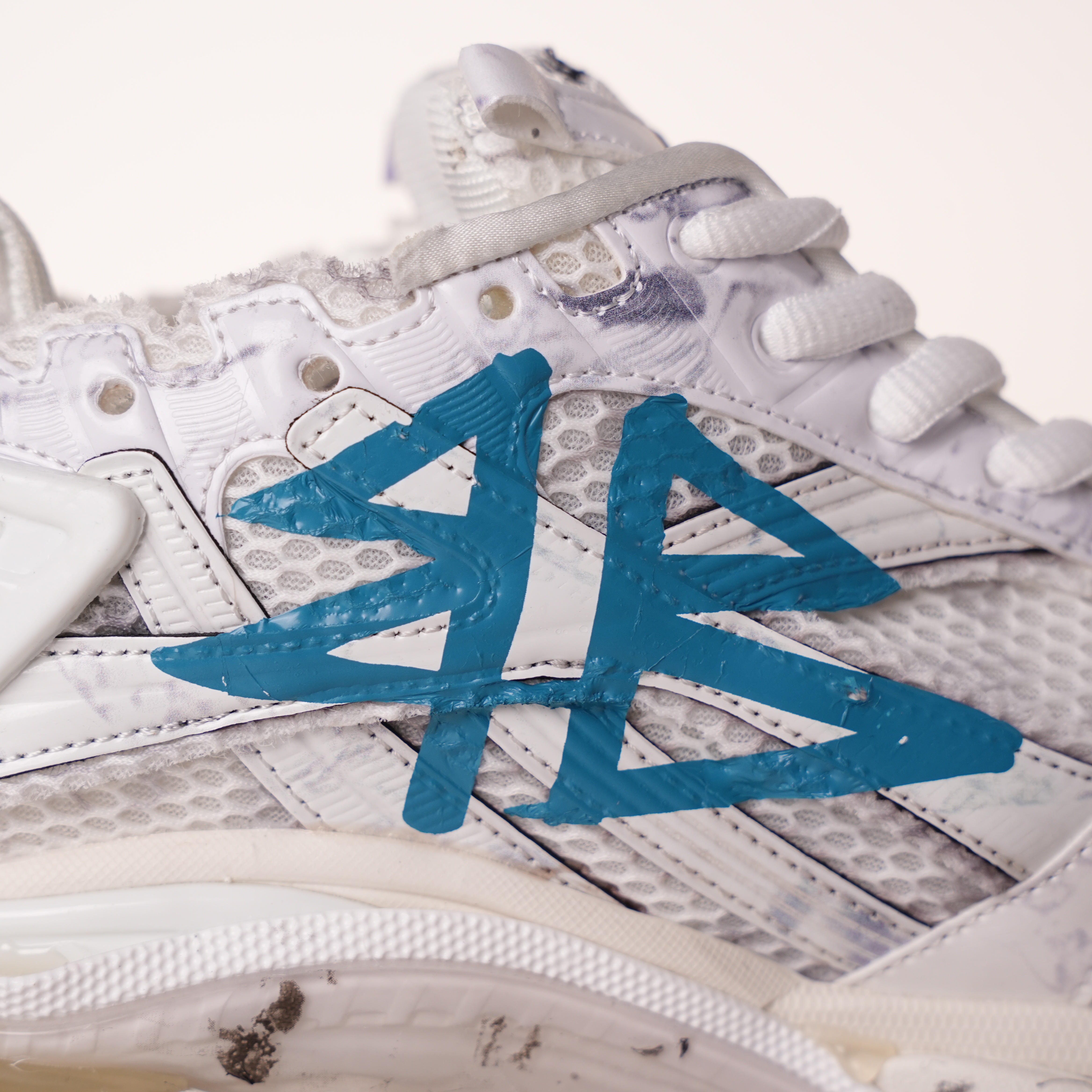 Balenciaga Runner Sneaker 'Graffiti - White Blue'