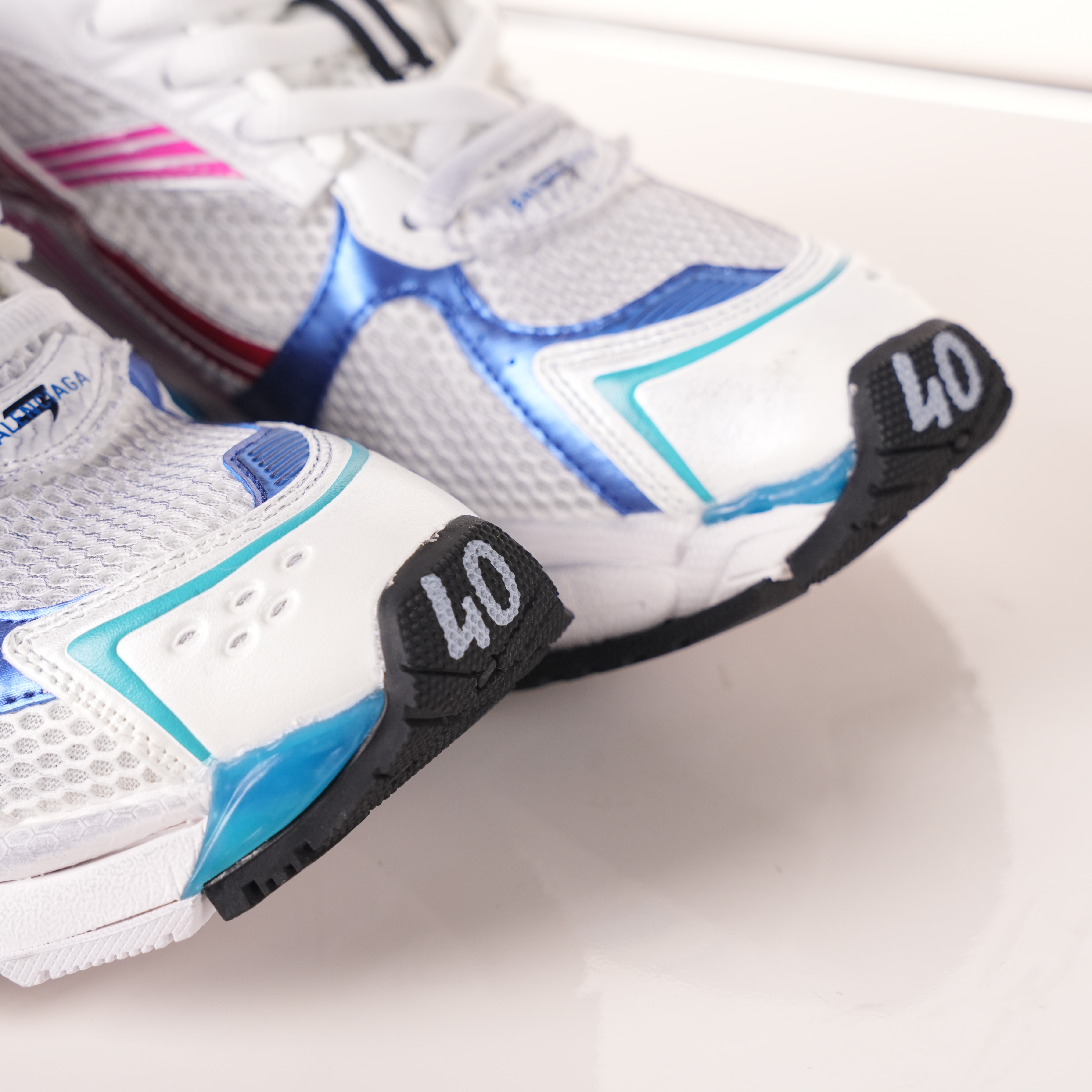 Balenciaga Runner Sneaker 'White Multi-Color'