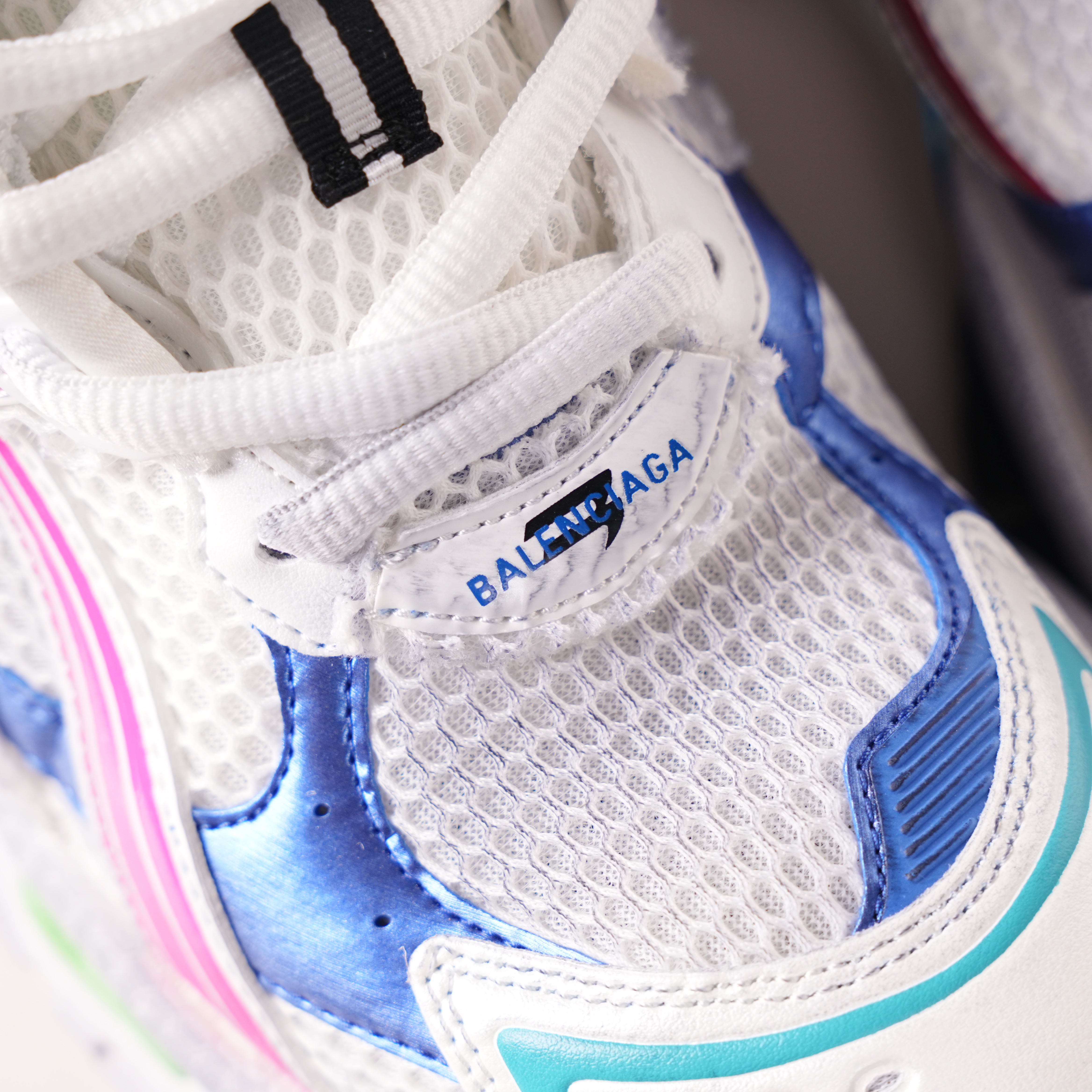 Balenciaga Runner Sneaker 'White Multi-Color'