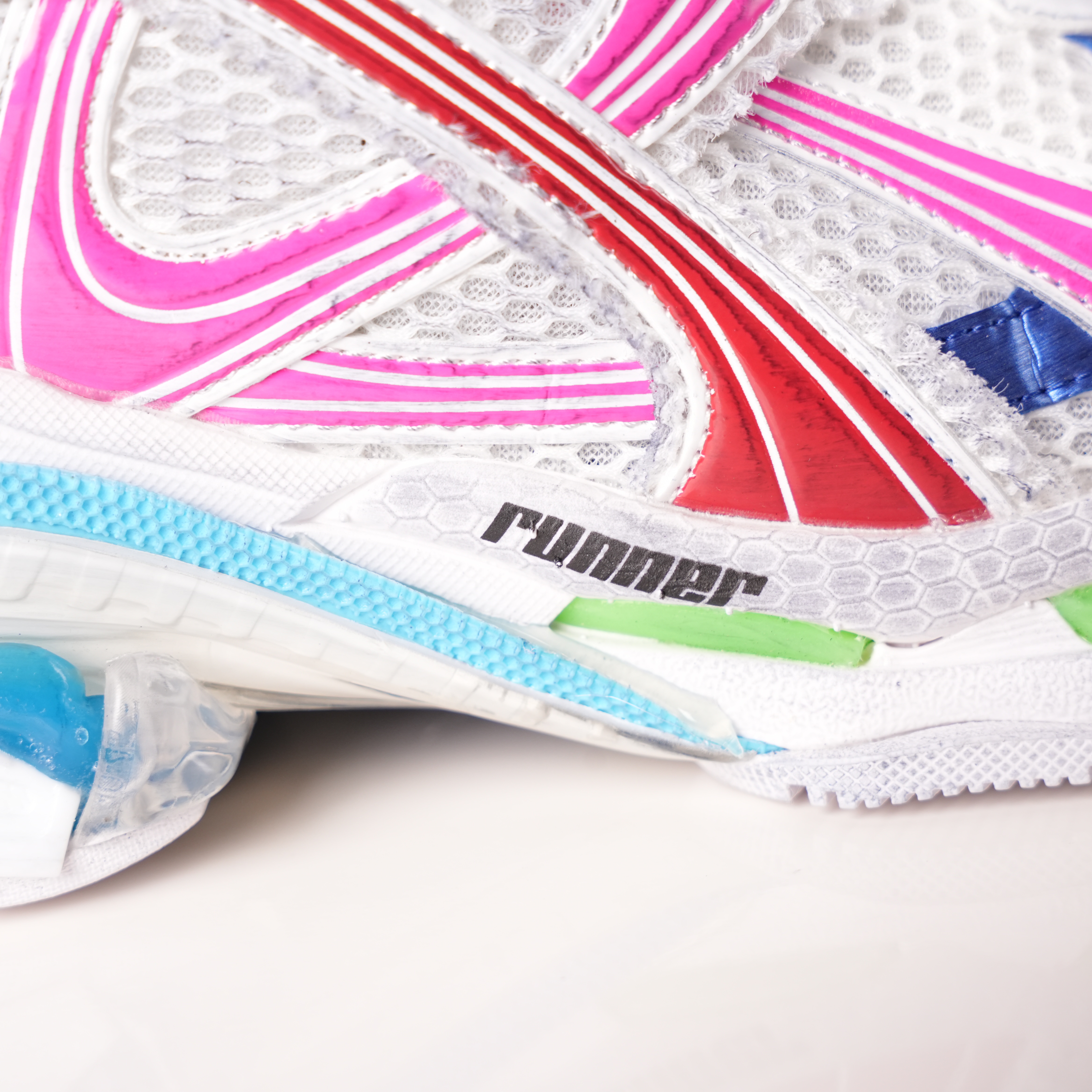 Balenciaga Runner Sneaker 'White Multi-Color'