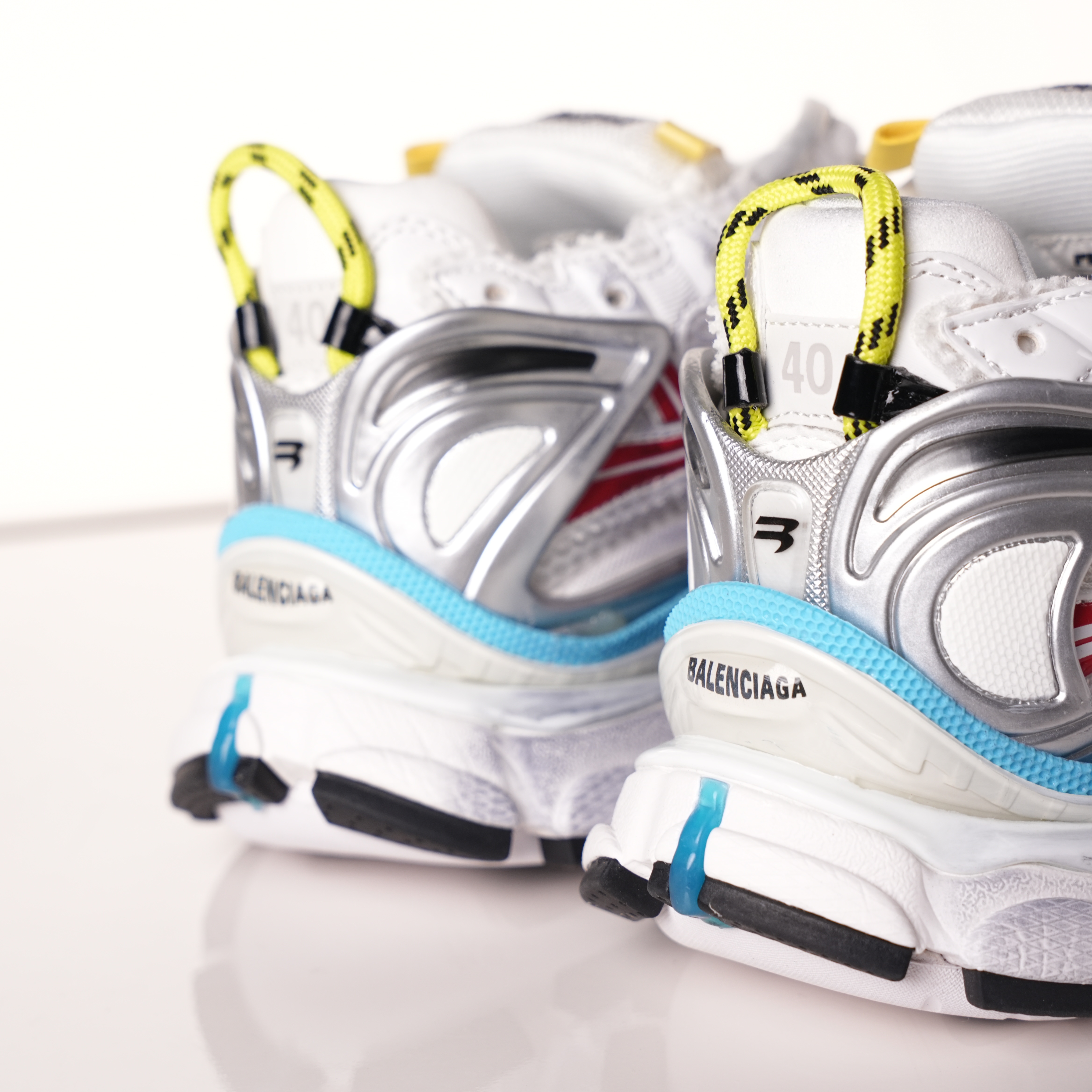 Balenciaga Runner Sneaker 'White Multi-Color'