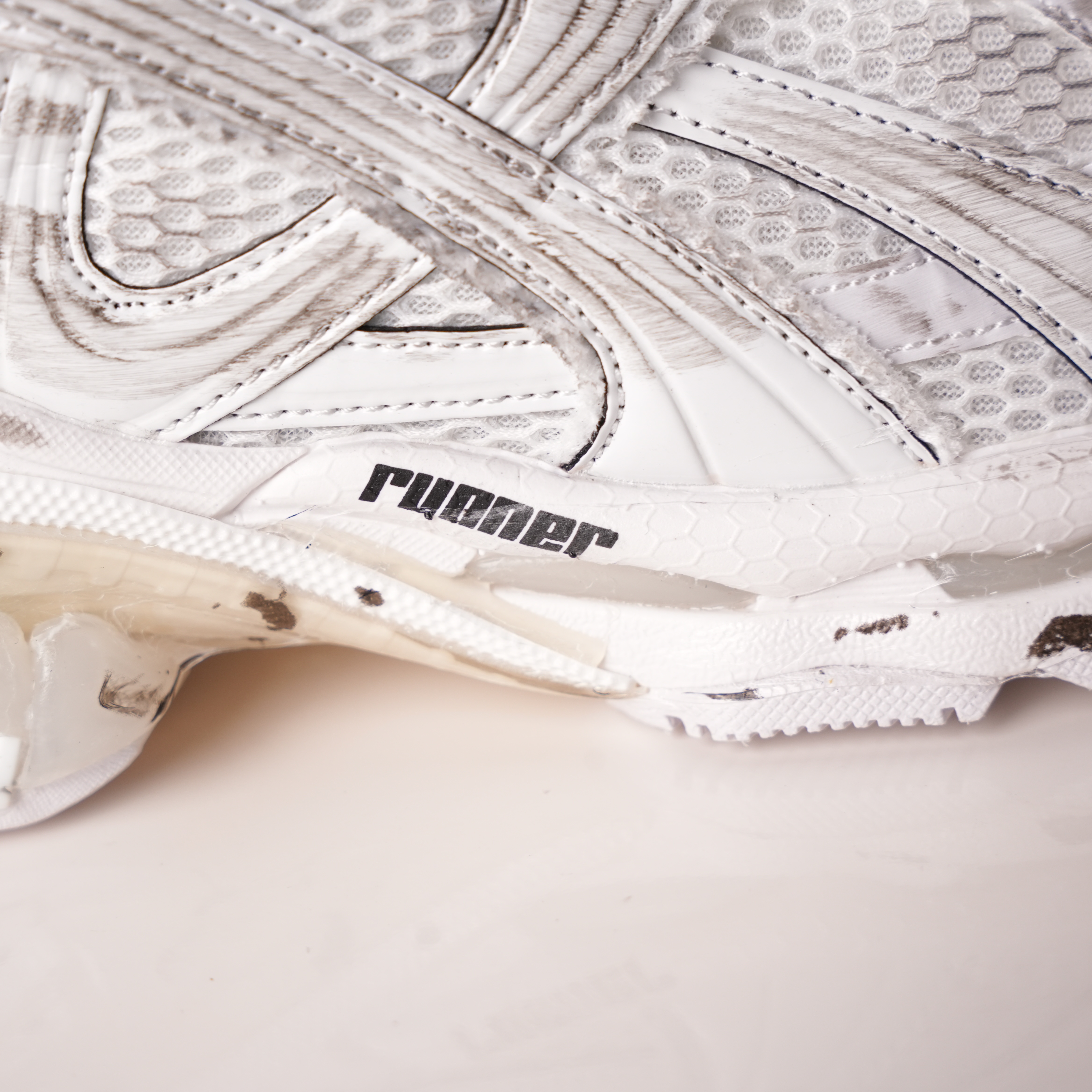 Balenciaga Runner Sneaker White Graffiti
