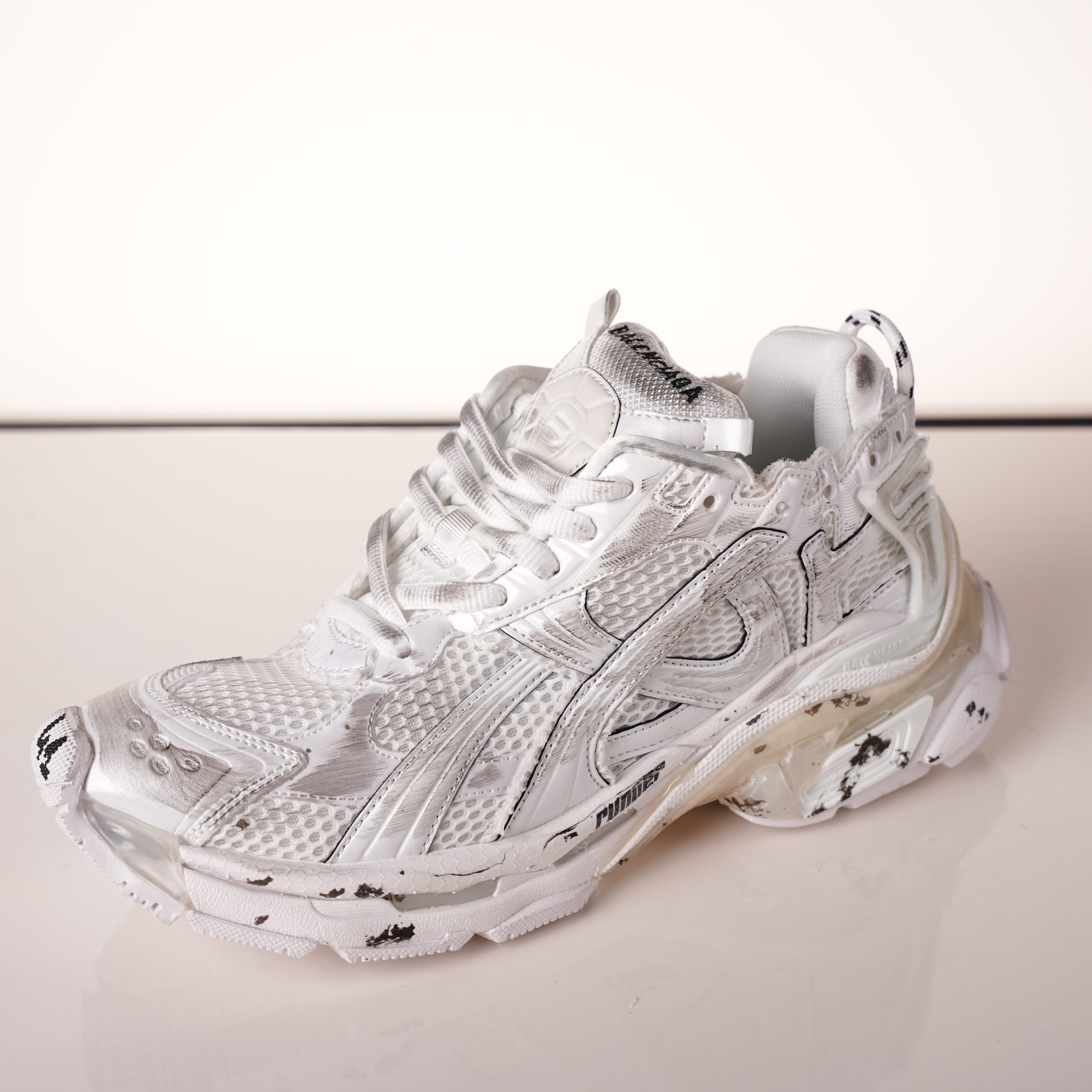 Balenciaga Runner Sneaker White Graffiti